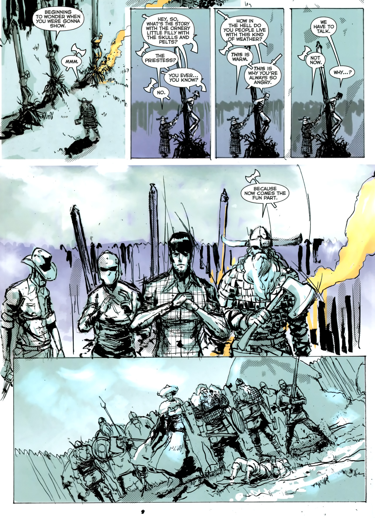 Read online Cowboy Ninja Viking comic -  Issue #9 - 20