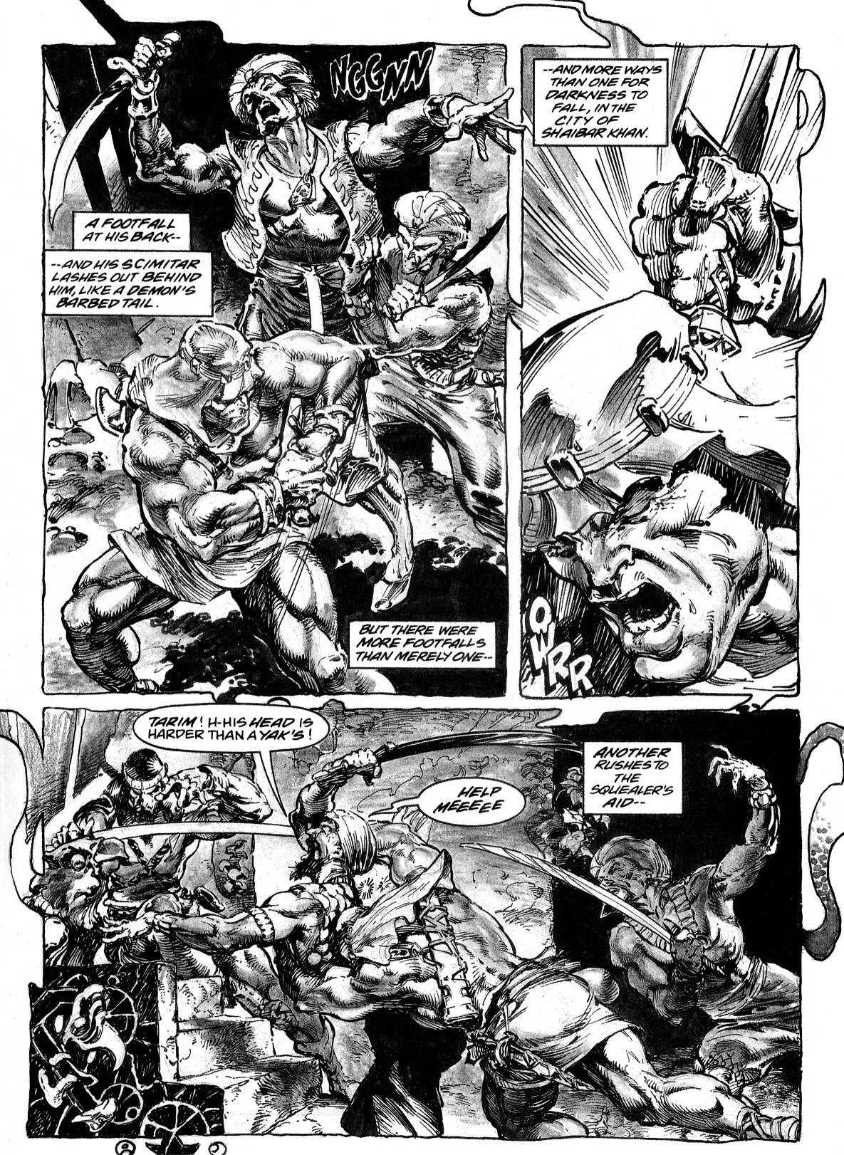 Read online Conan the Savage comic -  Issue #5 - 28