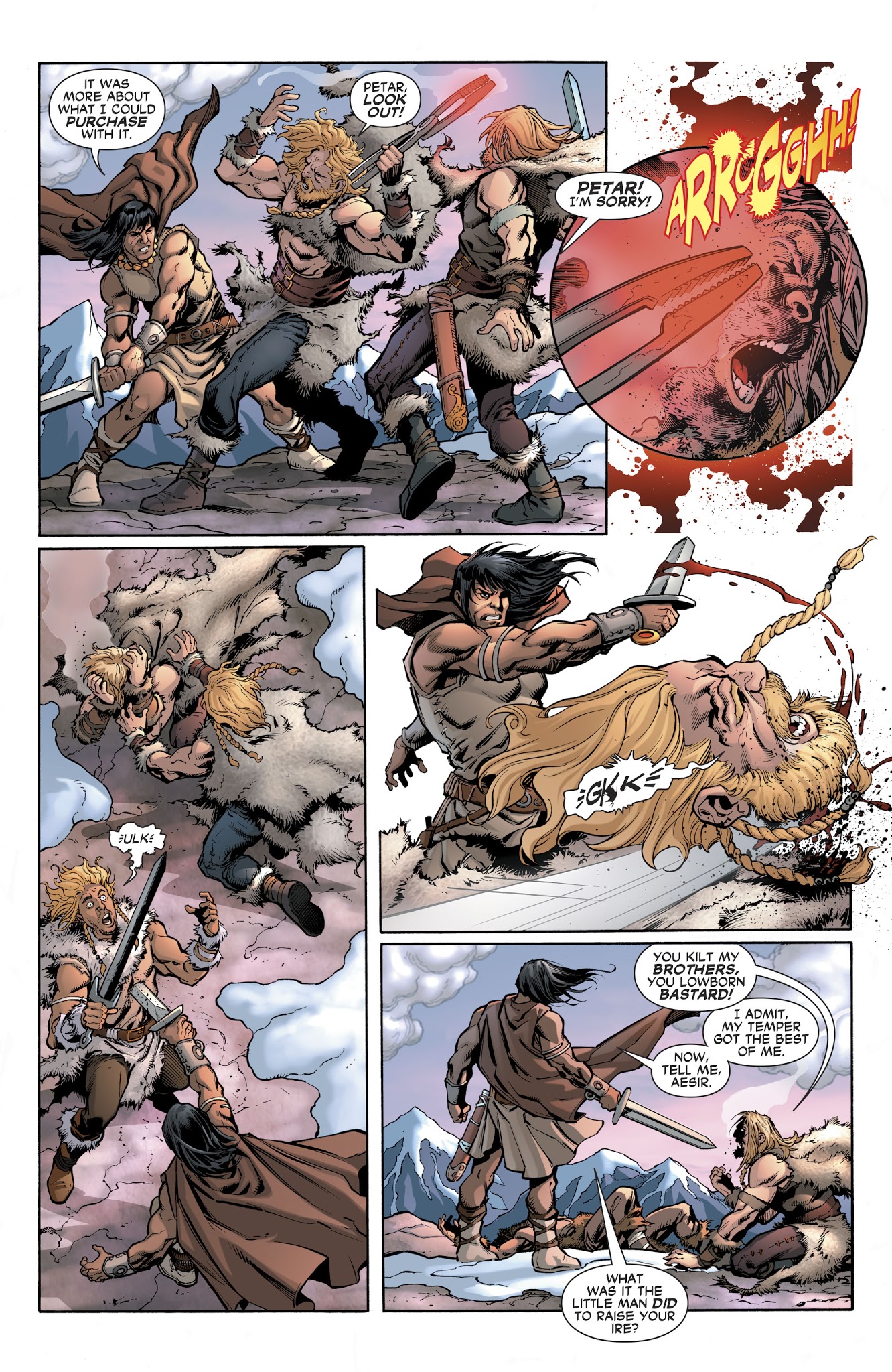 Read online Wonder Woman/Conan comic -  Issue #1 - 8