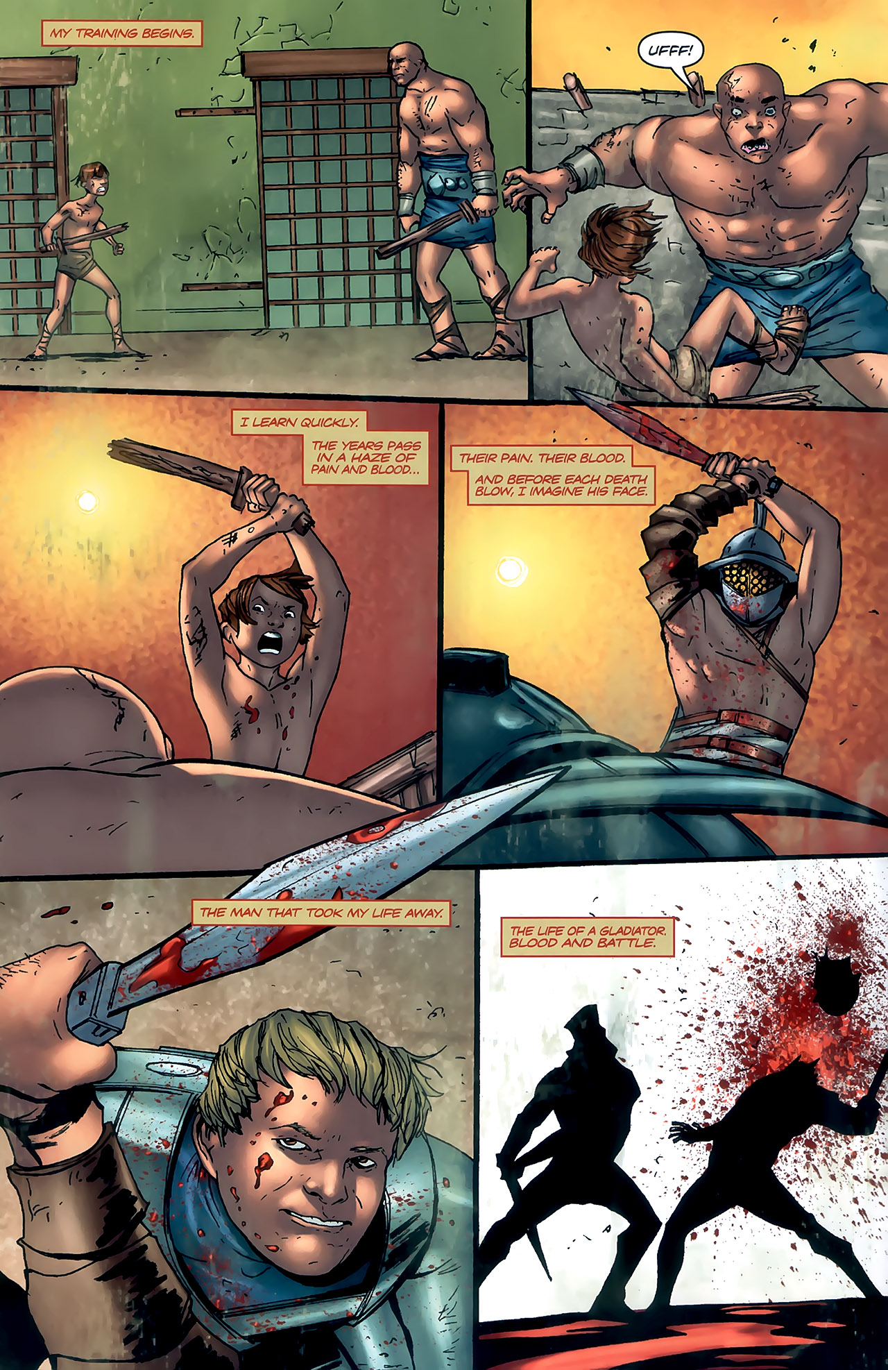 Read online Spartacus comic -  Issue #1 - 8
