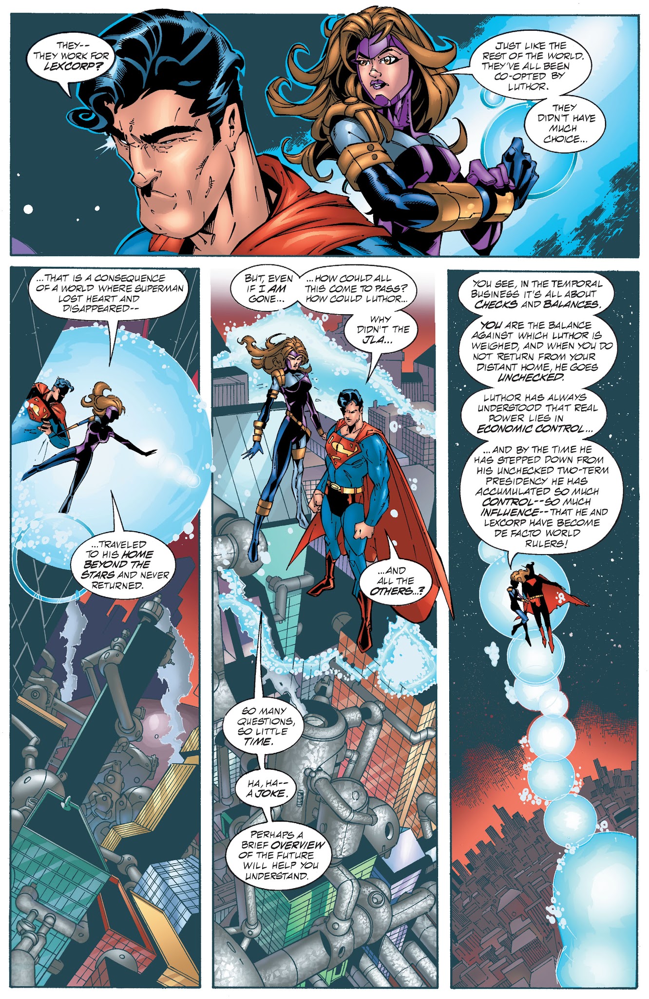 Read online Superman: President Luthor comic -  Issue # TPB - 150