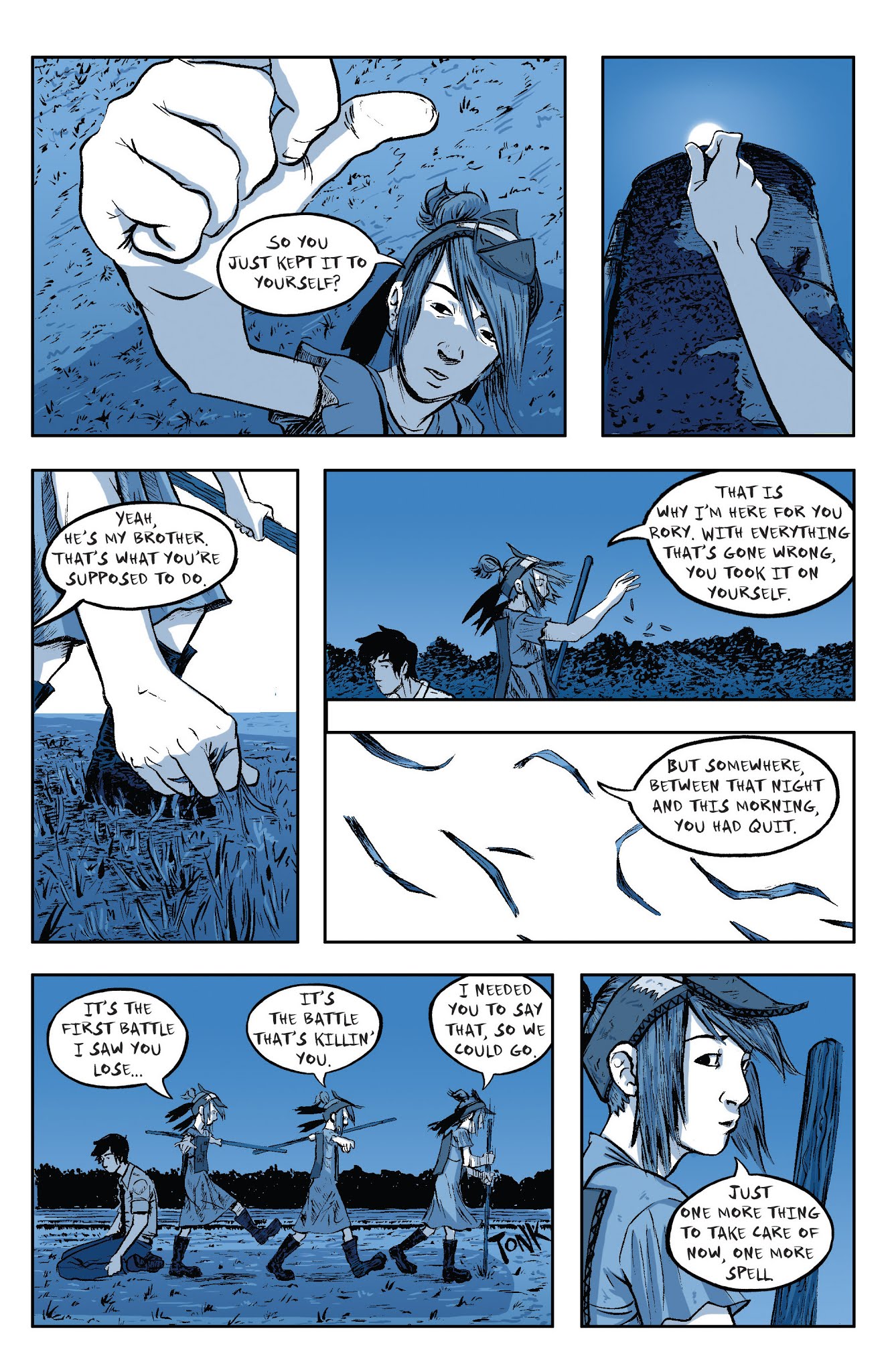 Read online Long Walk to Valhalla comic -  Issue # TPB - 110