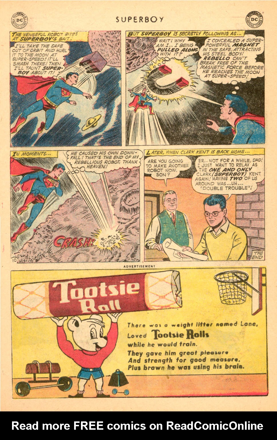 Read online Superboy (1949) comic -  Issue #72 - 11