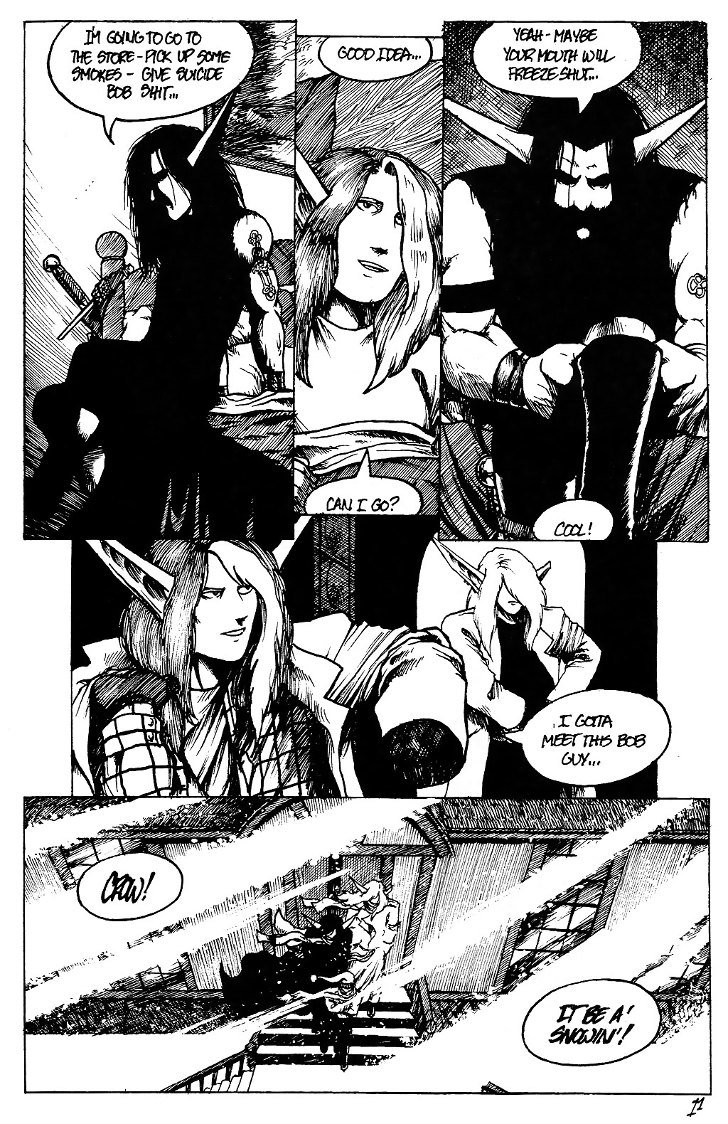 Read online Poison Elves (1995) comic -  Issue #63 - 13