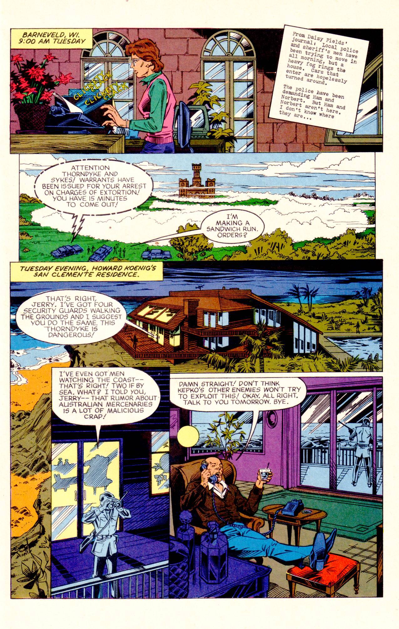 Read online The Badger comic -  Issue #6 - 9