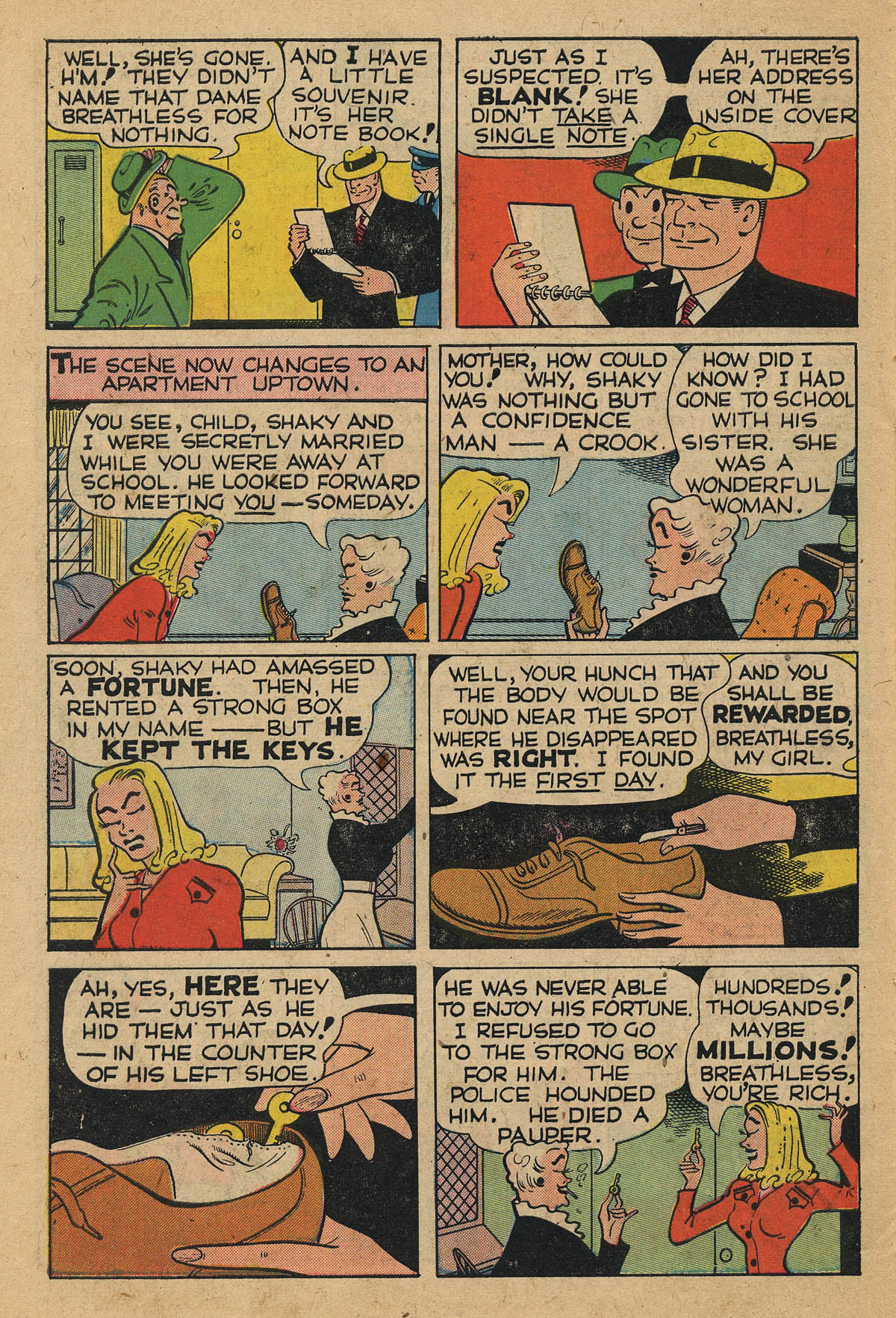 Read online Dick Tracy comic -  Issue #35 - 10