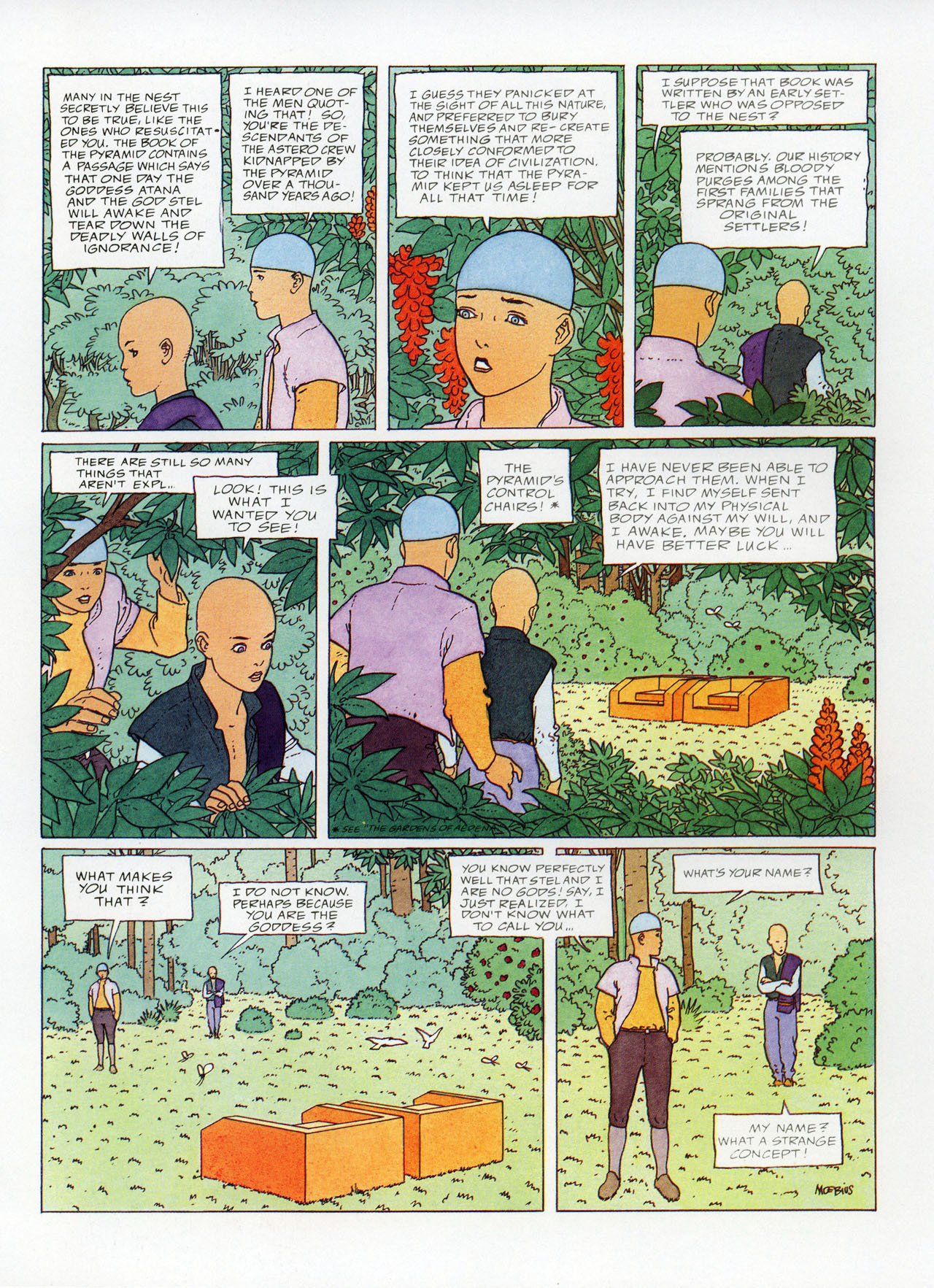 Read online Epic Graphic Novel: Moebius comic -  Issue # TPB 7 - 49