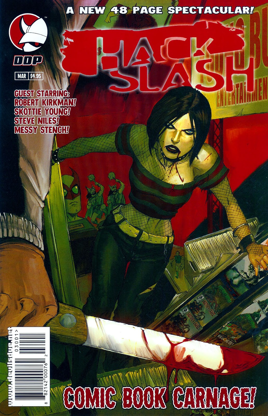 Read Hack Slash Comic Book Carnage Issue Full Online