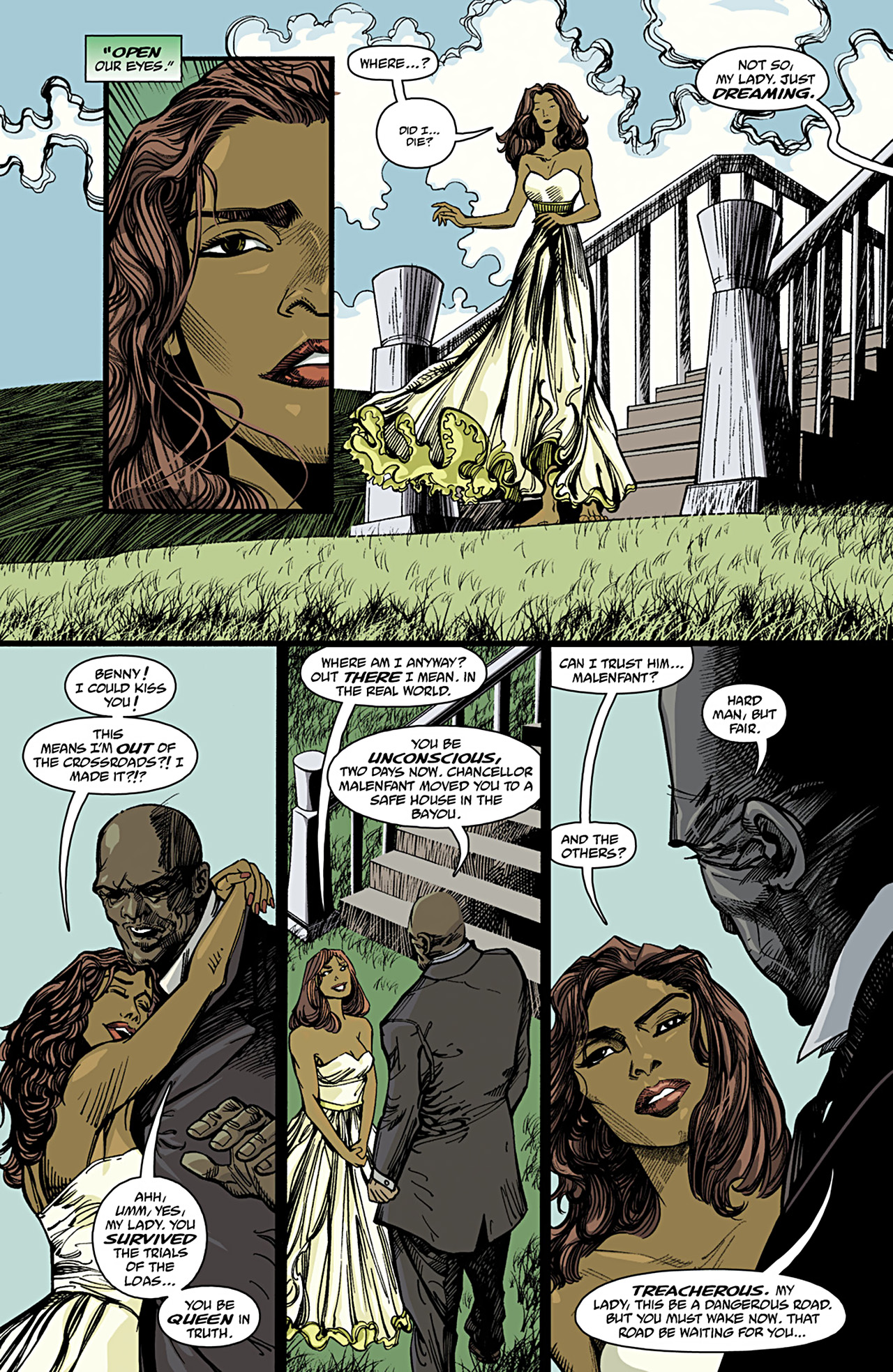 Read online Dominique Laveau: Voodoo Child comic -  Issue #5 - 8