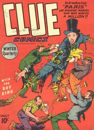 Read online Clue Comics comic -  Issue #9 - 1