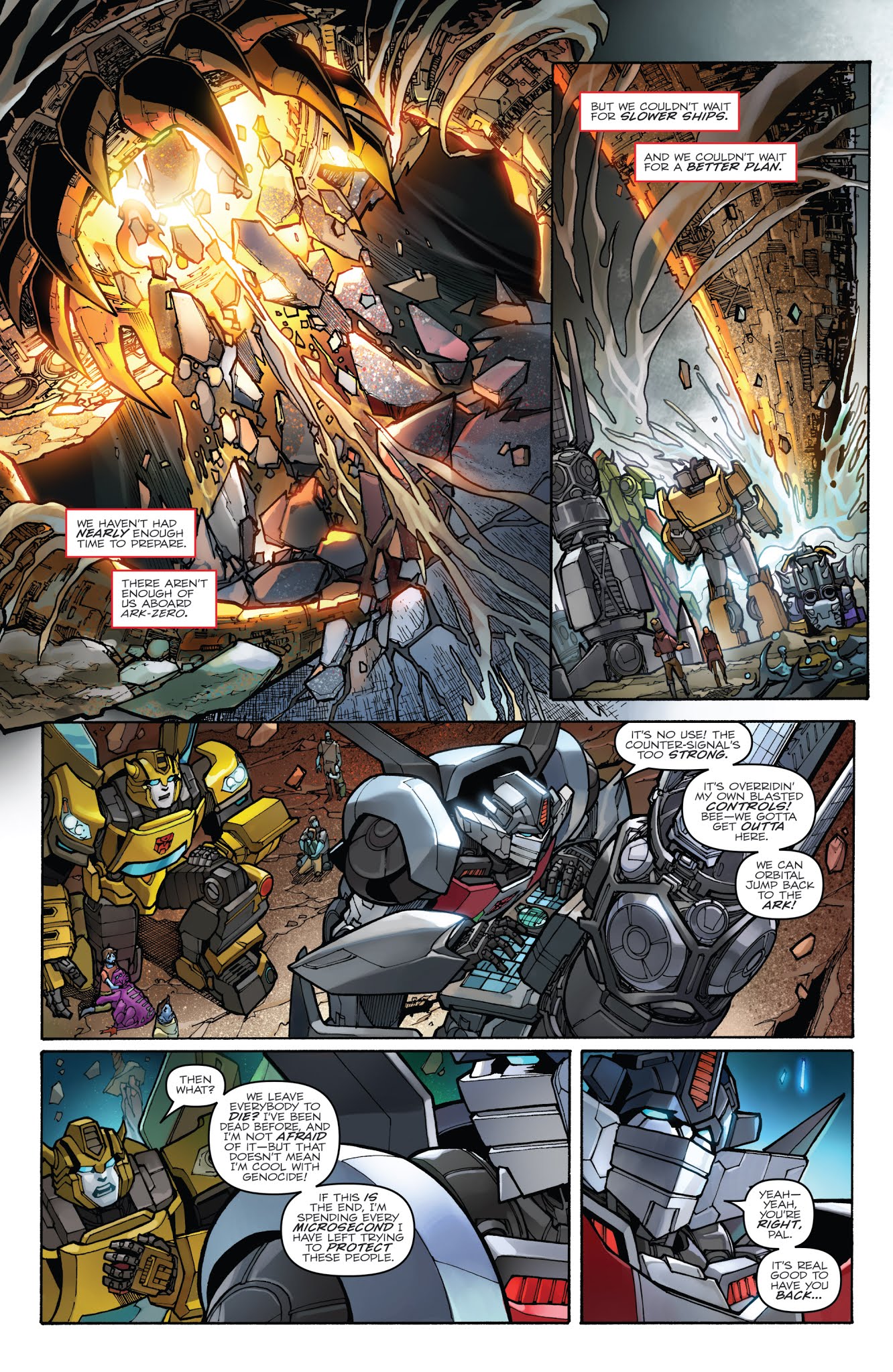 Read online Transformers: Unicron comic -  Issue #0 - 12