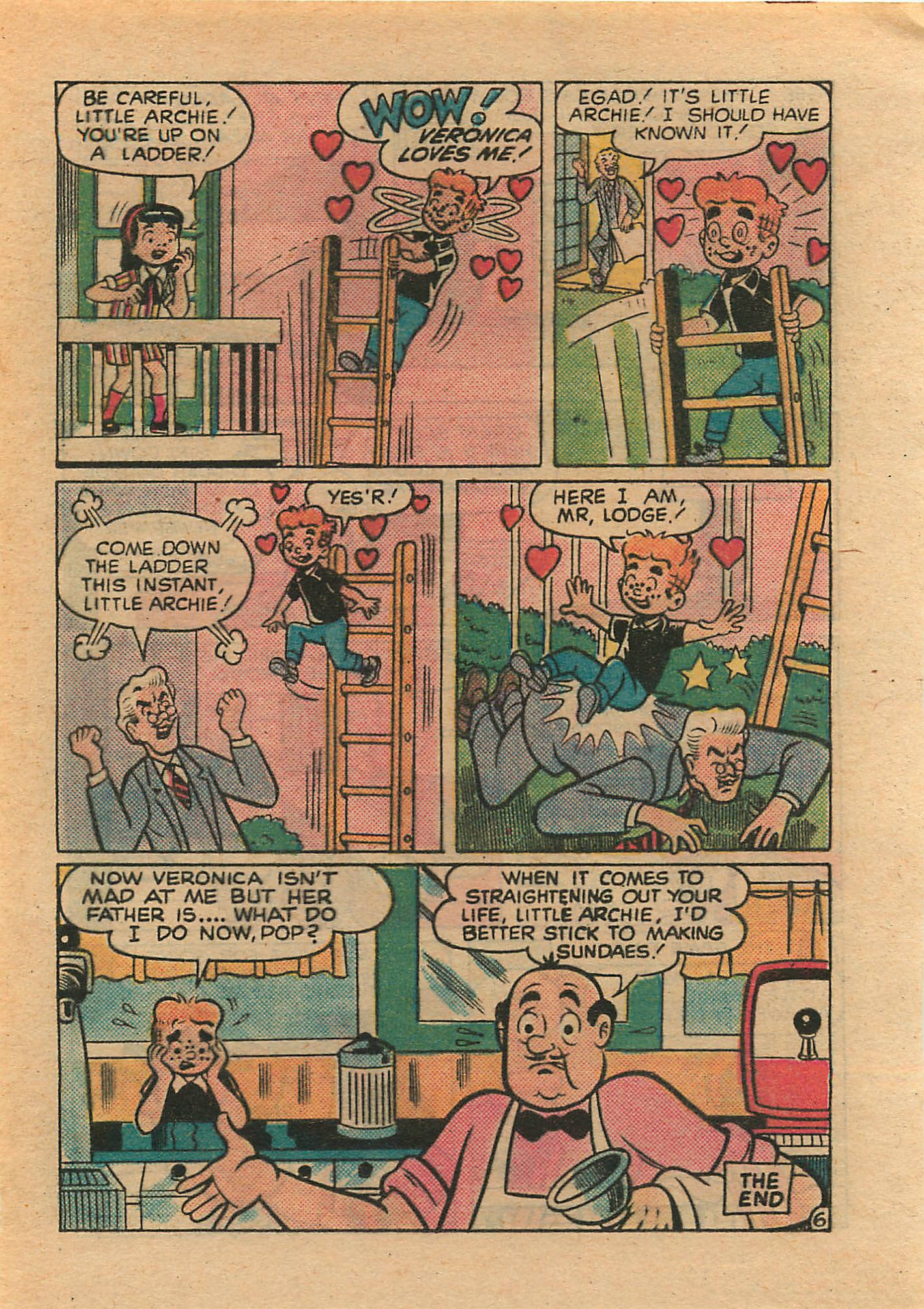 Read online Little Archie Comics Digest Magazine comic -  Issue #9 - 71