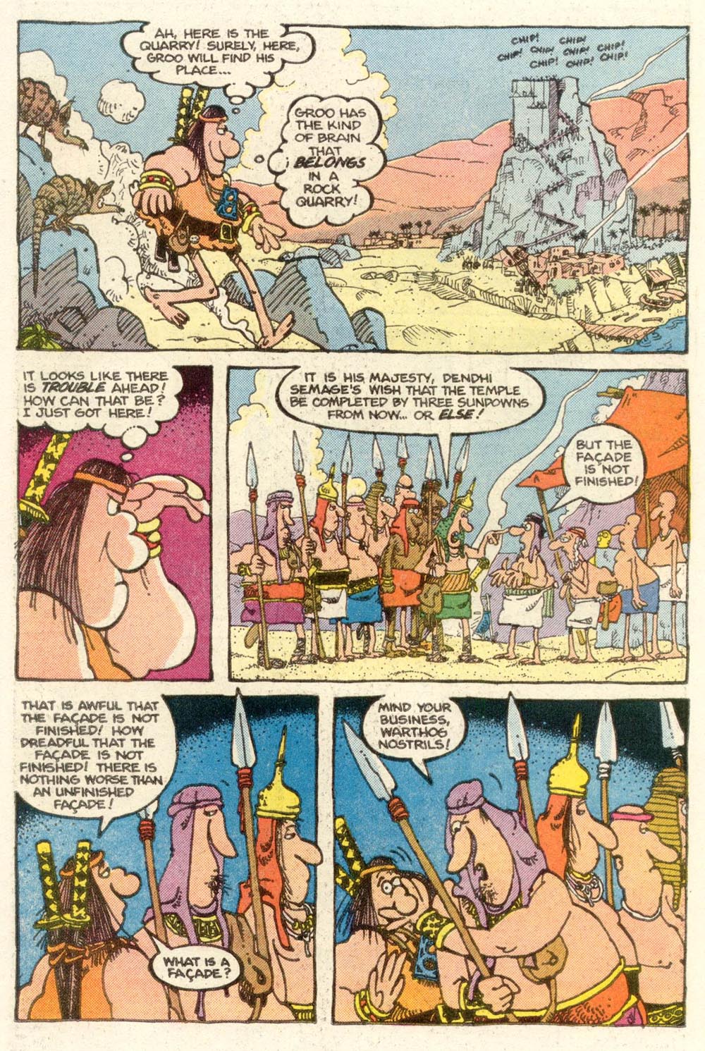 Read online Sergio Aragonés Groo the Wanderer comic -  Issue #14 - 16
