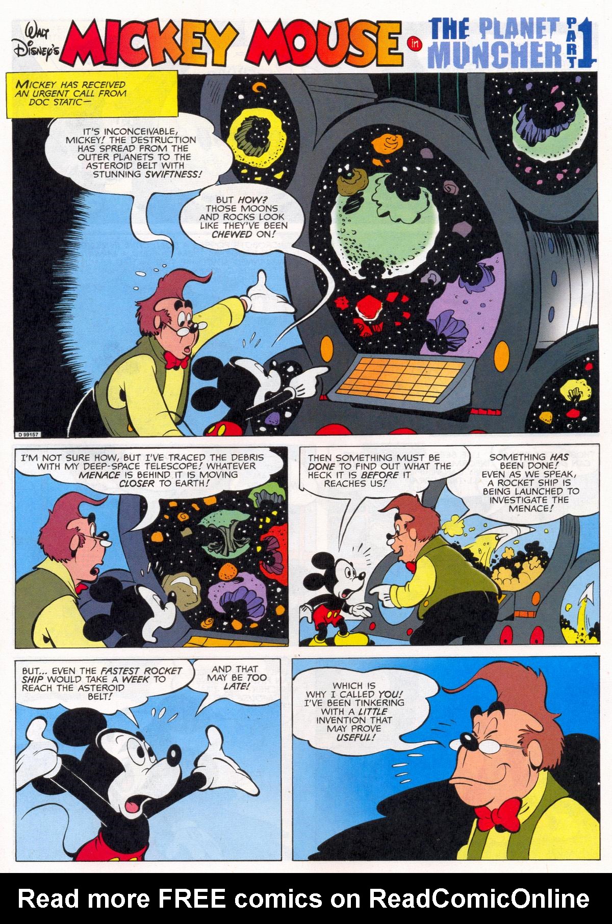 Read online Walt Disney's Mickey Mouse comic -  Issue #260 - 3