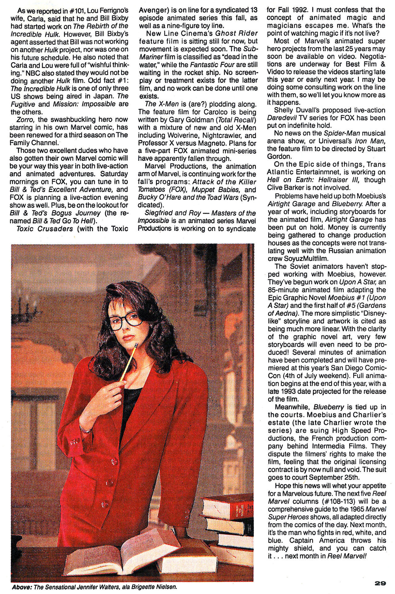 Read online Marvel Age comic -  Issue #107 - 30