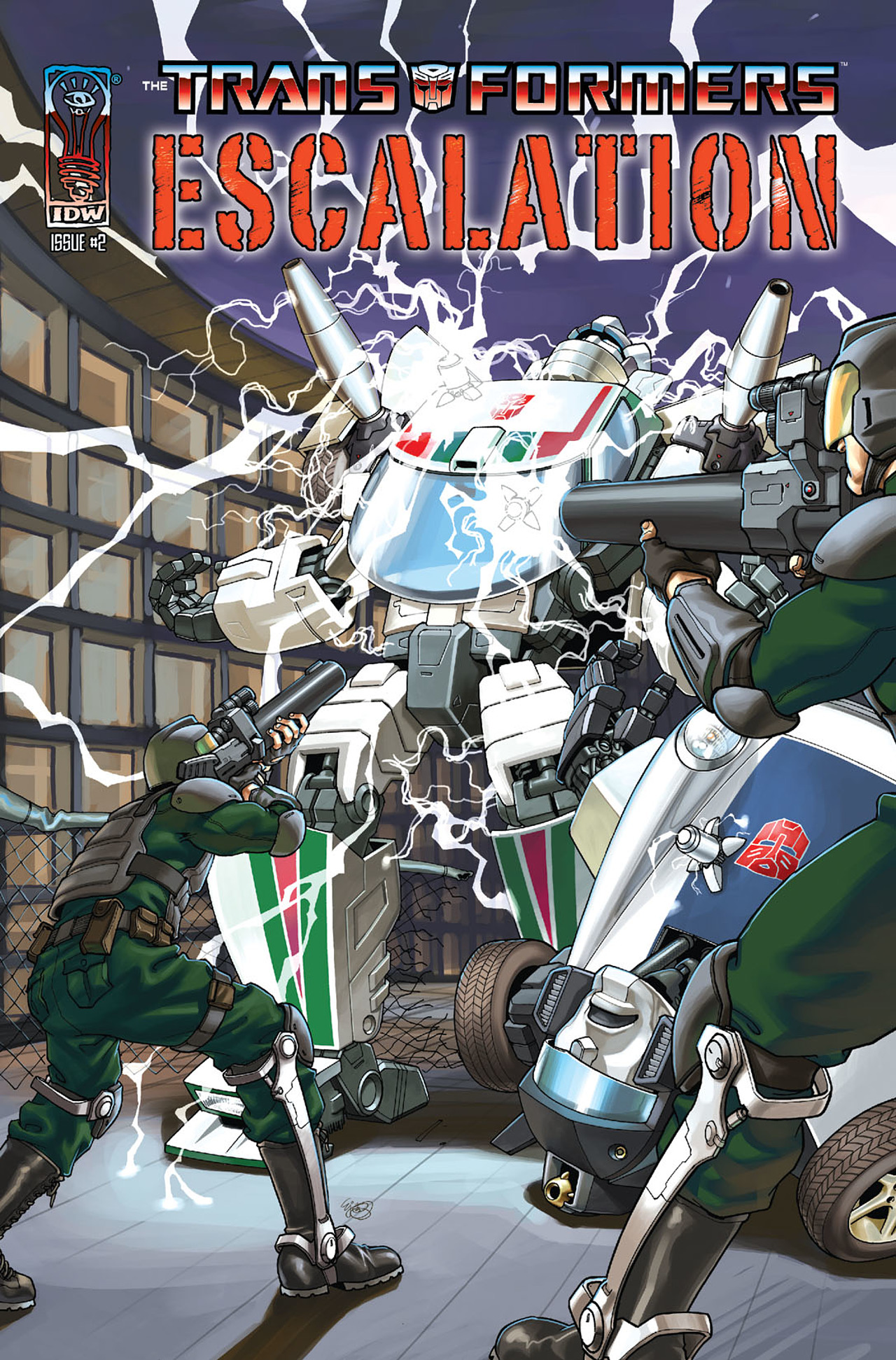 Read online The Transformers: Escalation comic -  Issue #2 - 1