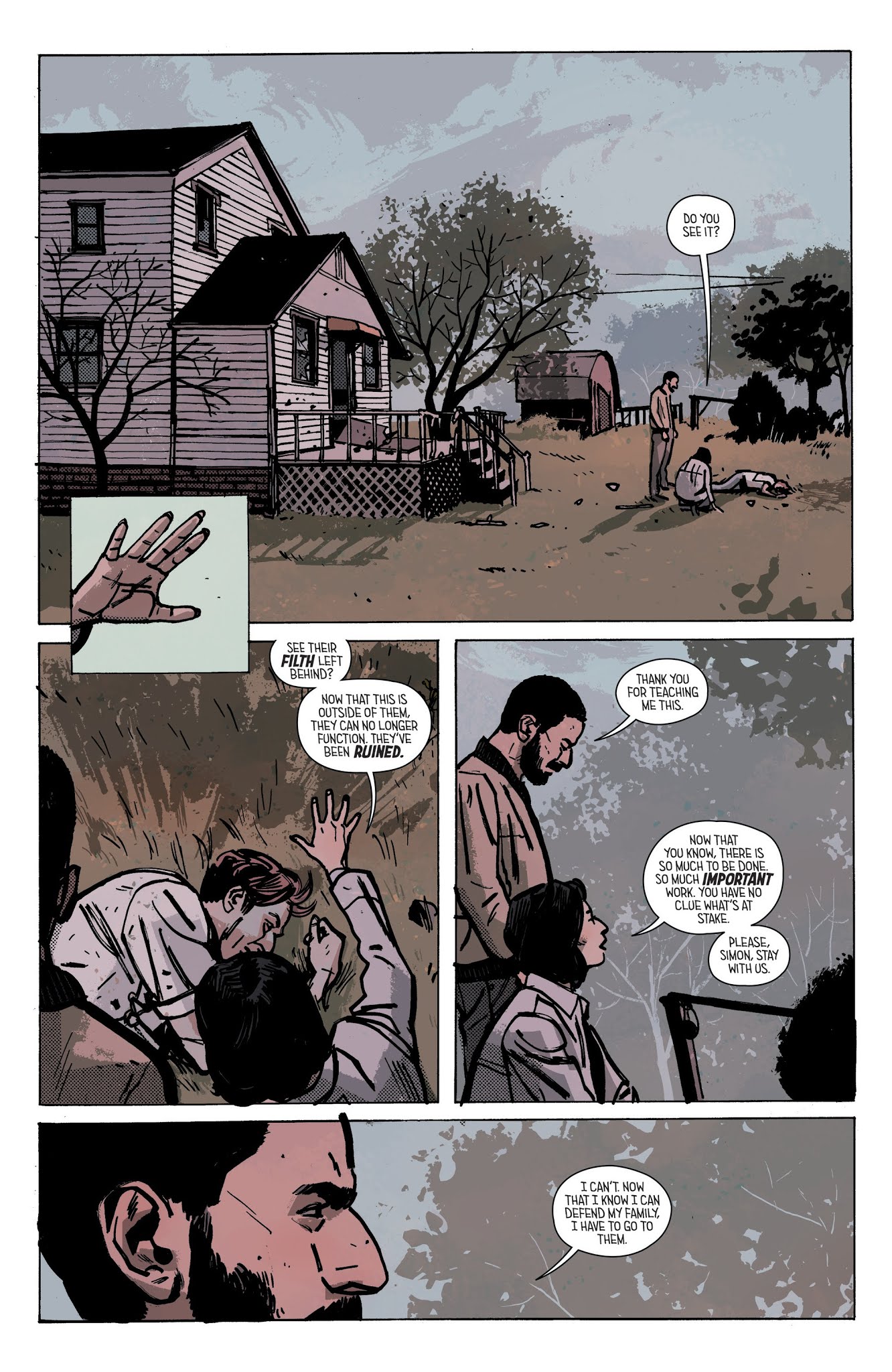 Read online Outcast by Kirkman & Azaceta comic -  Issue #37 - 18