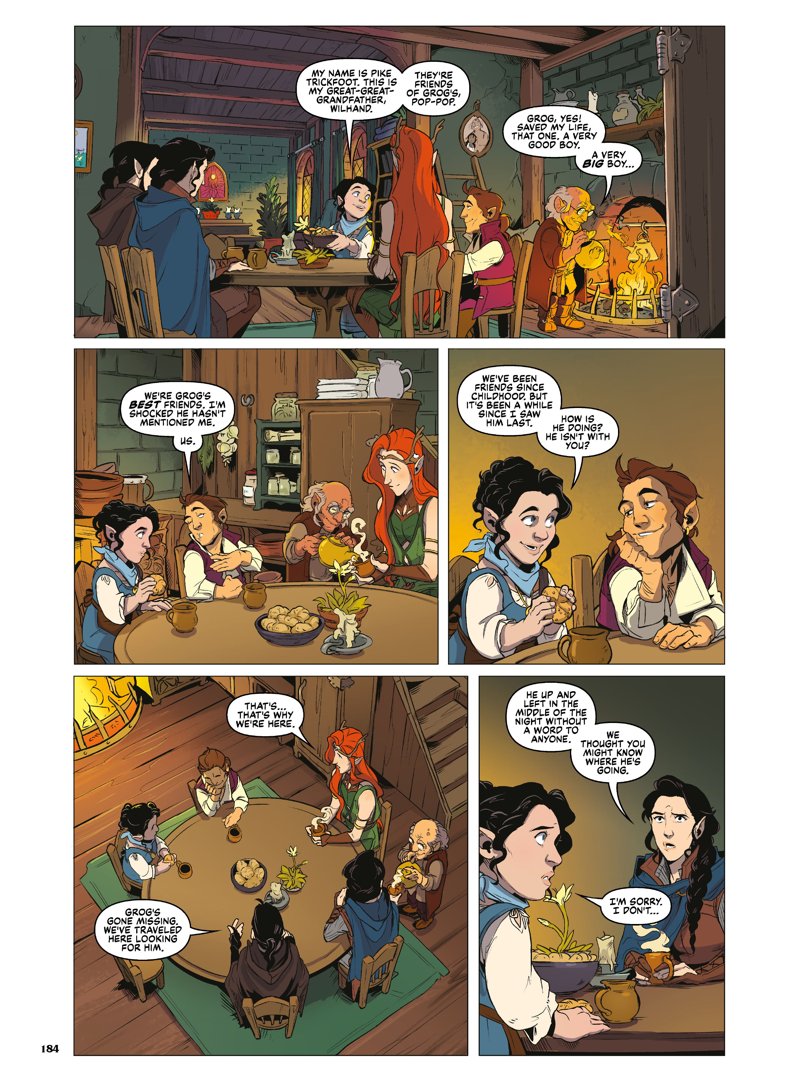 Read online Critical Role Vox Machina Origins comic -  Issue # (2019) _TPB Library Edition (Part 2) - 86