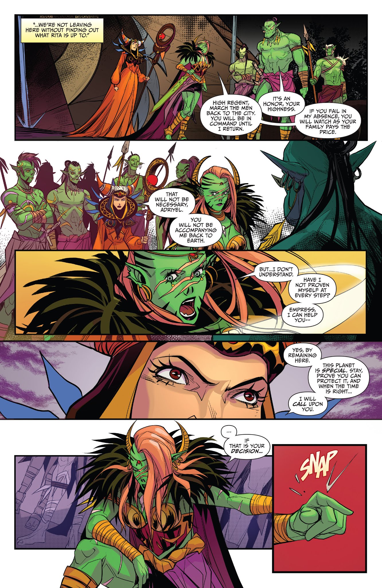 Read online Saban's Go Go Power Rangers comic -  Issue #16 - 6