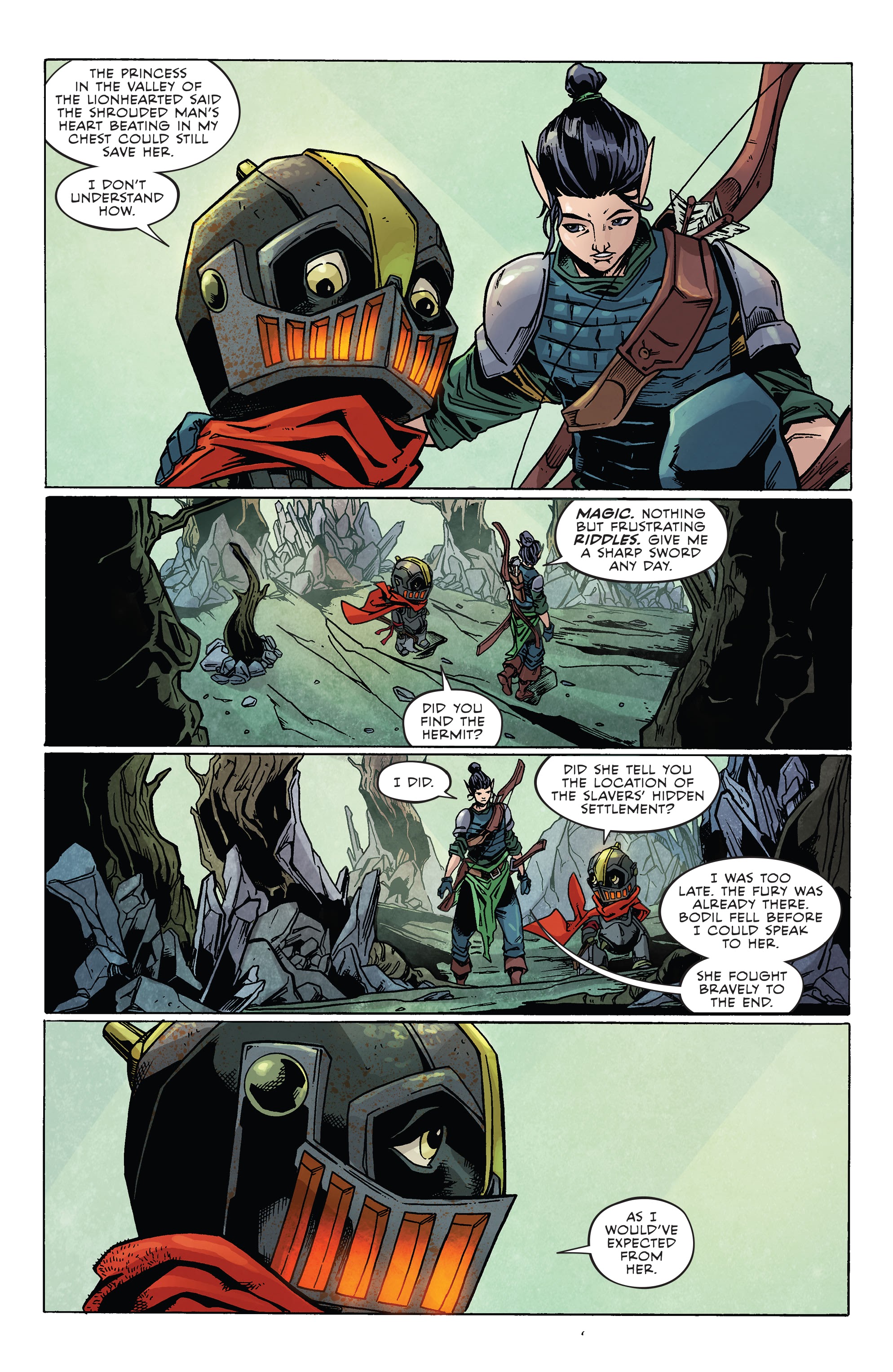 Read online Canto III: Lionhearted comic -  Issue #1 - 18