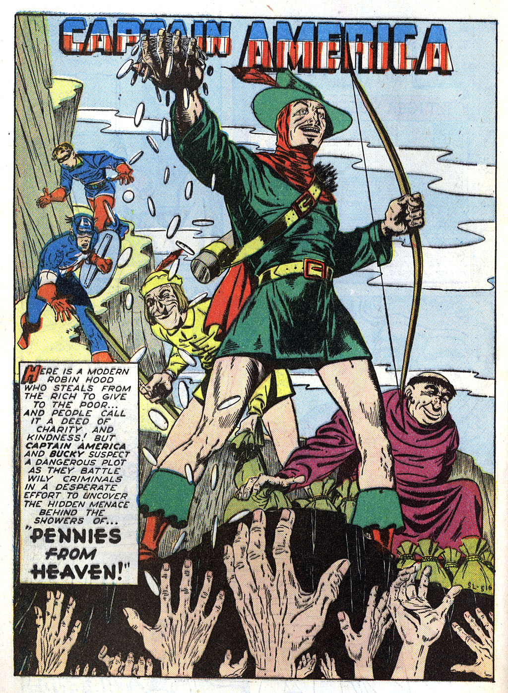 Read online Captain America Comics comic -  Issue #59 - 19