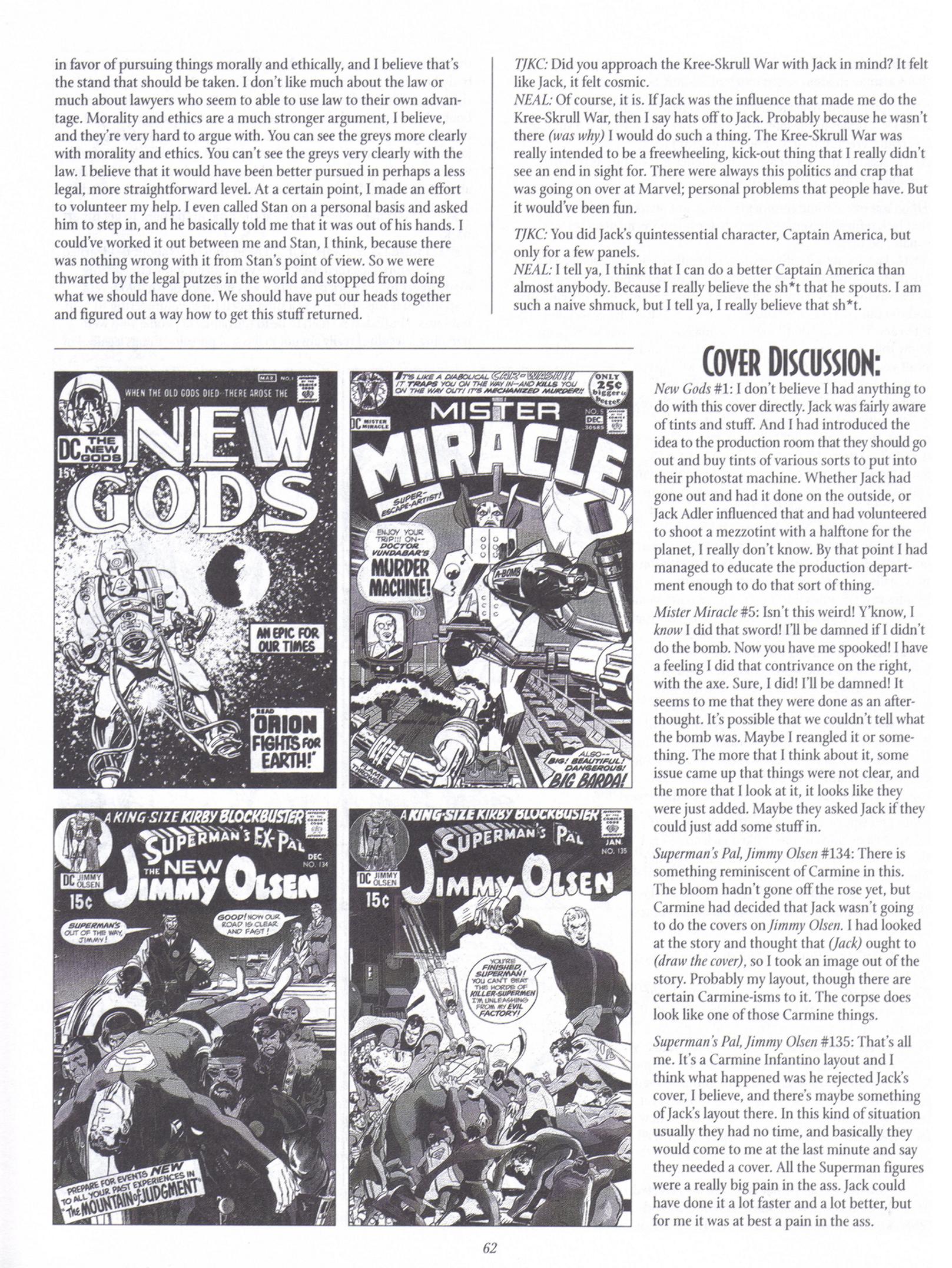 Read online The Jack Kirby Collector comic -  Issue #17 - 61