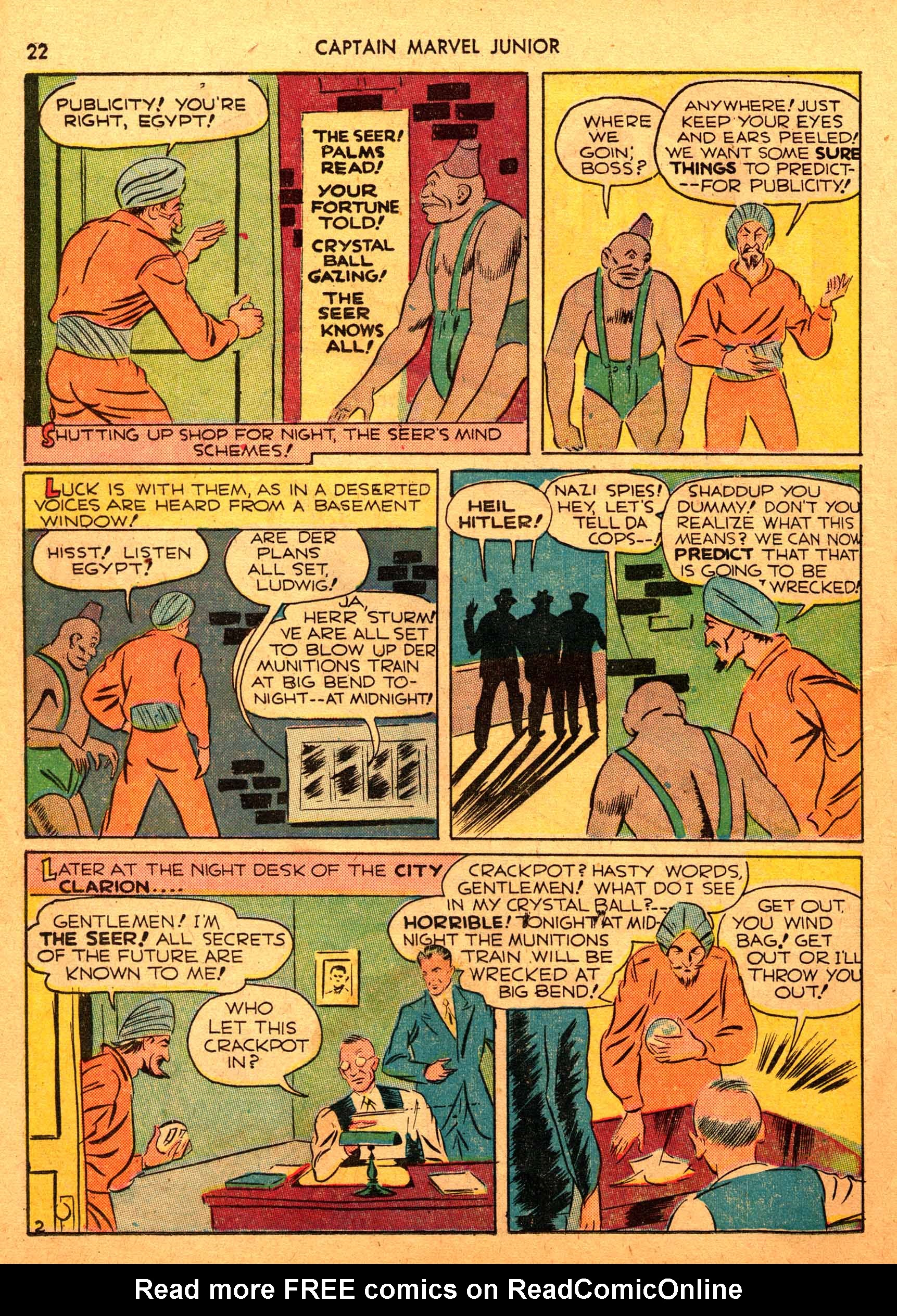 Read online Captain Marvel, Jr. comic -  Issue #8 - 23