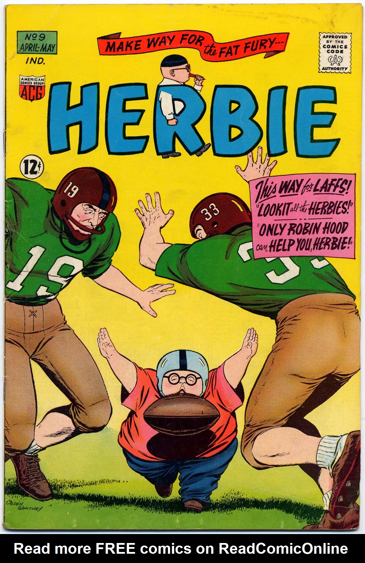 Read online Herbie comic -  Issue #9 - 1