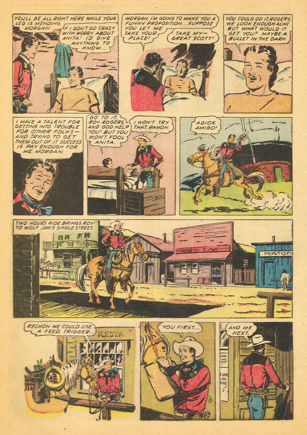 Read online Four Color Comics comic -  Issue #95 - 6