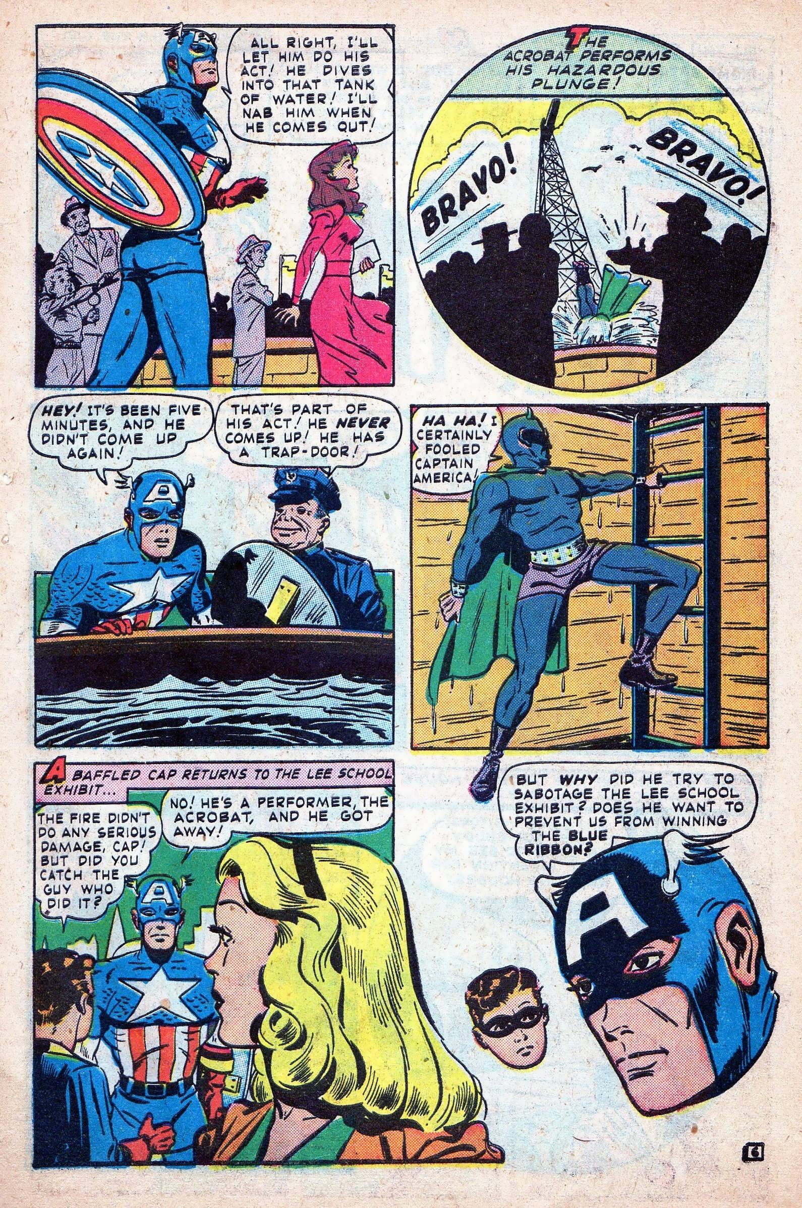 Read online Captain America Comics comic -  Issue #64 - 41