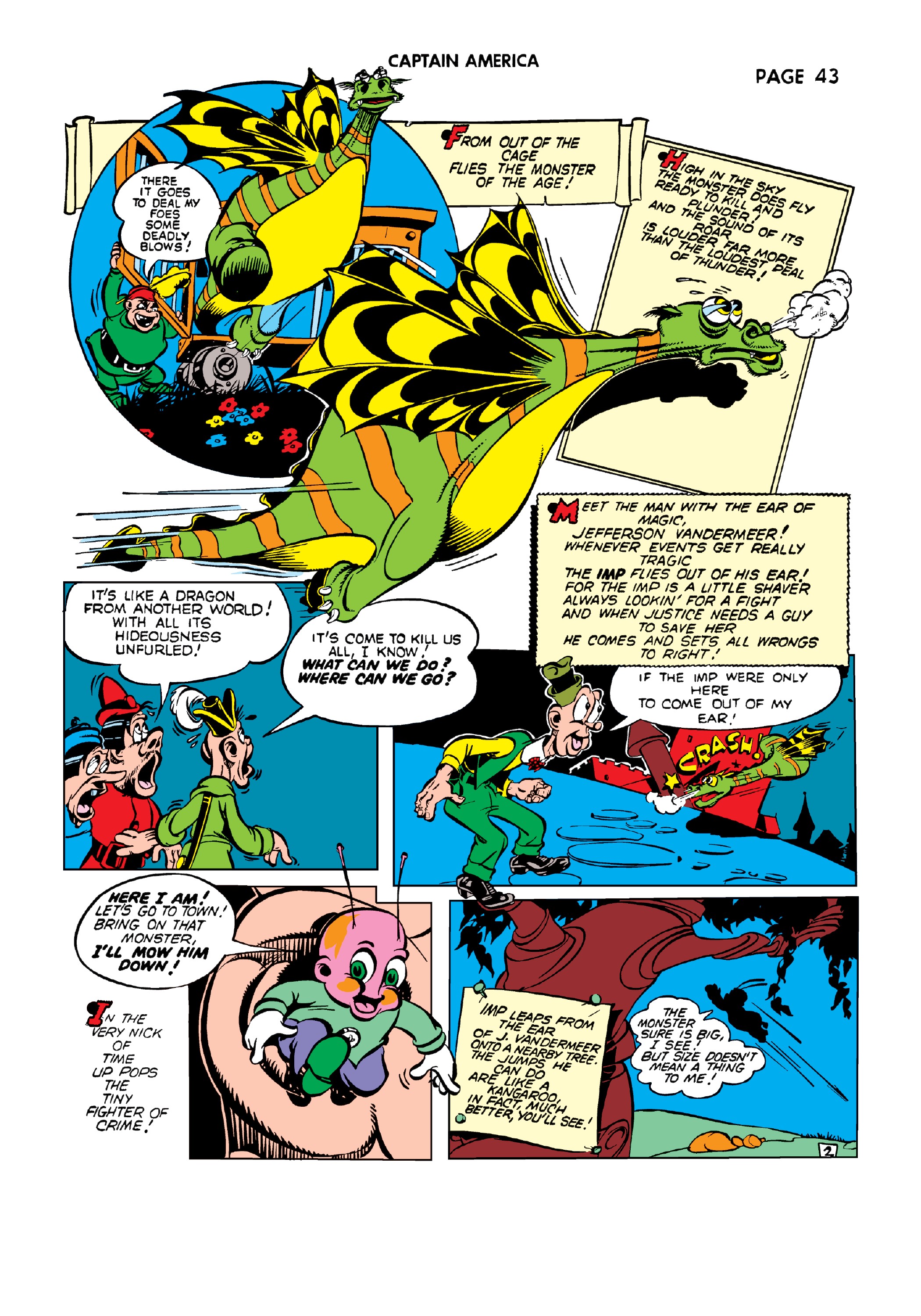 Read online Marvel Masterworks: Golden Age Captain America comic -  Issue # TPB 3 (Part 3) - 50