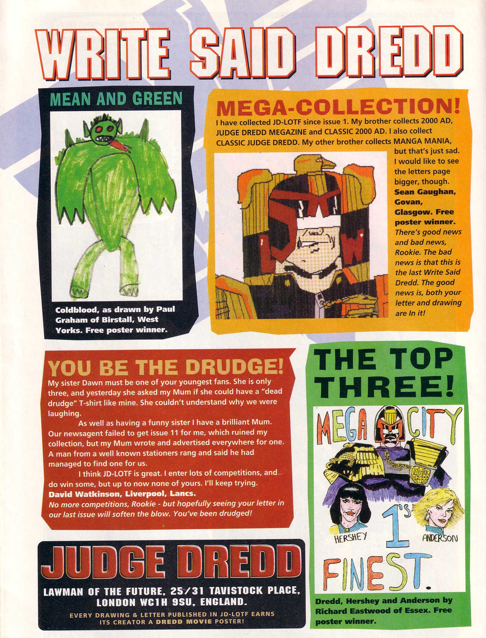 Read online Judge Dredd Lawman of the Future comic -  Issue #23 - 14