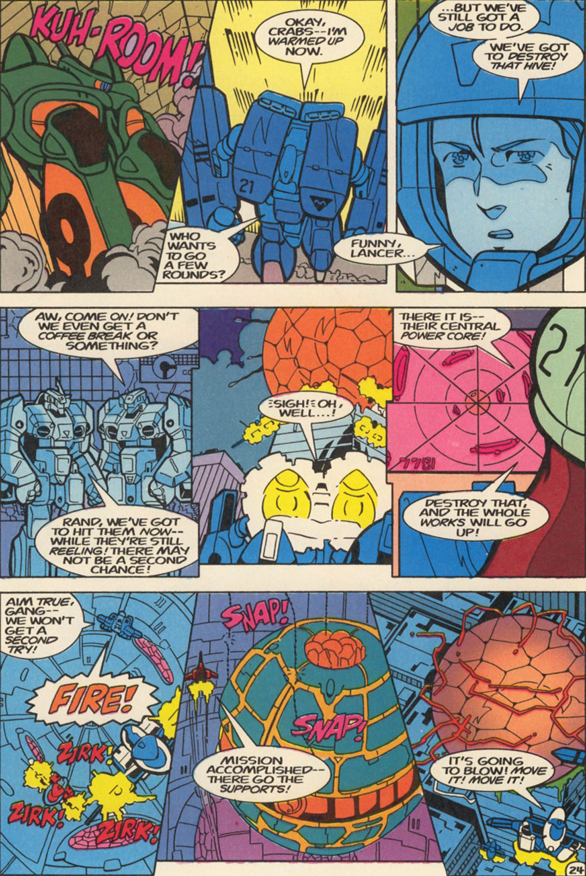 Read online Robotech The New Generation comic -  Issue #22 - 30