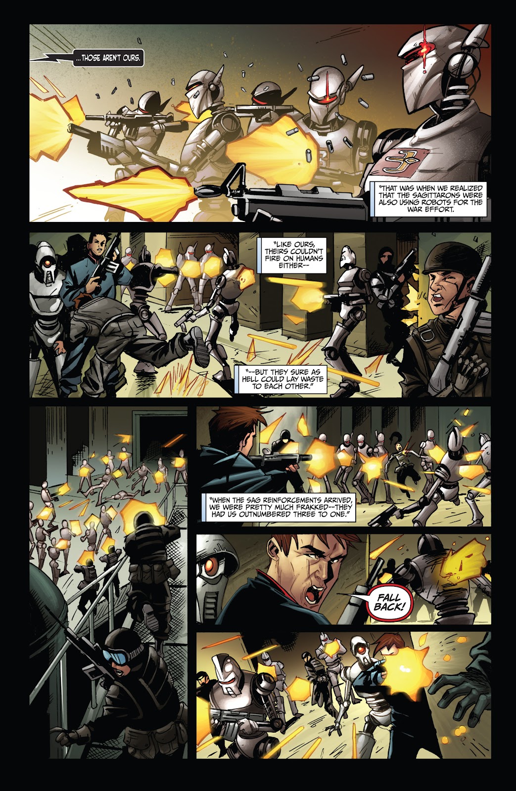 Battlestar Galactica: Cylon War issue 2 - Page 9