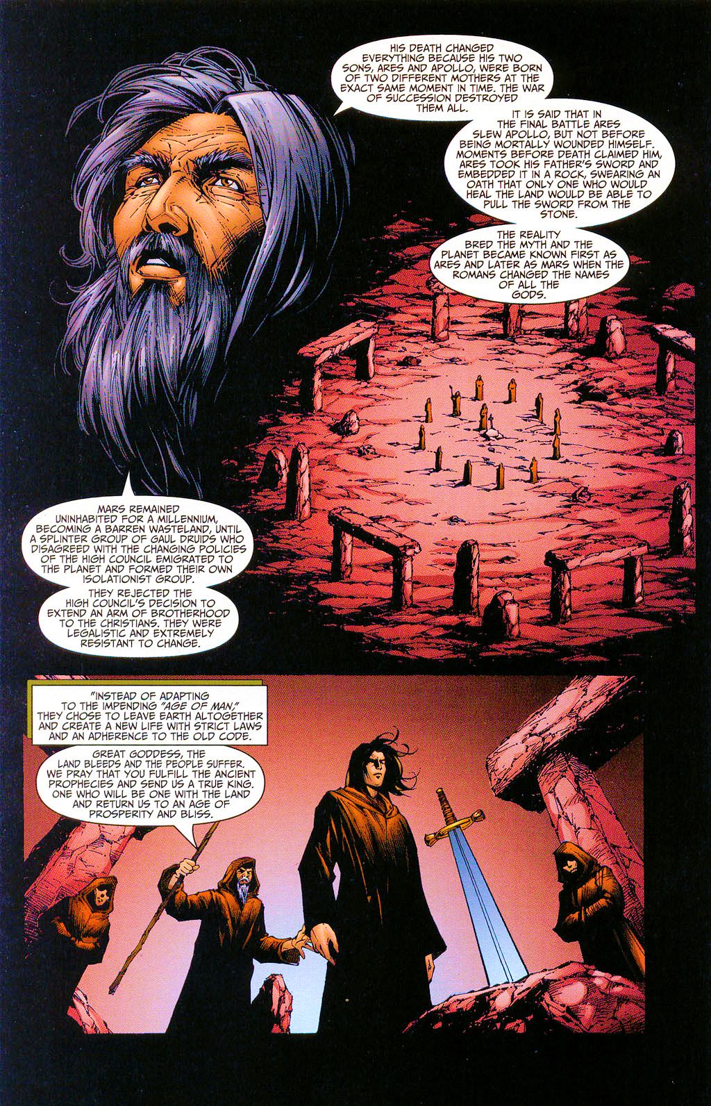Read online Lady Pendragon comic -  Issue #0 - 6