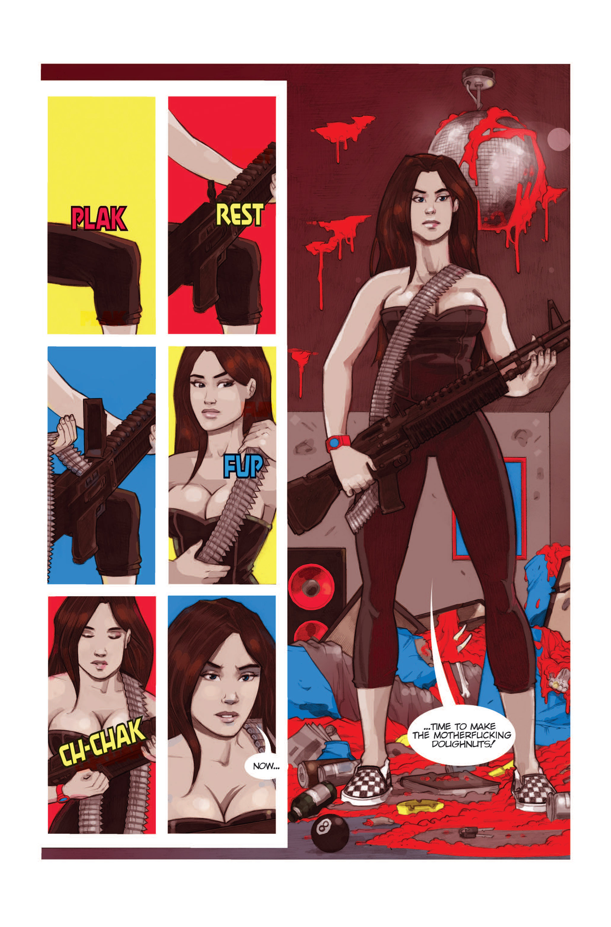 Read online Night of the 80's Undead comic -  Issue # TPB - 39