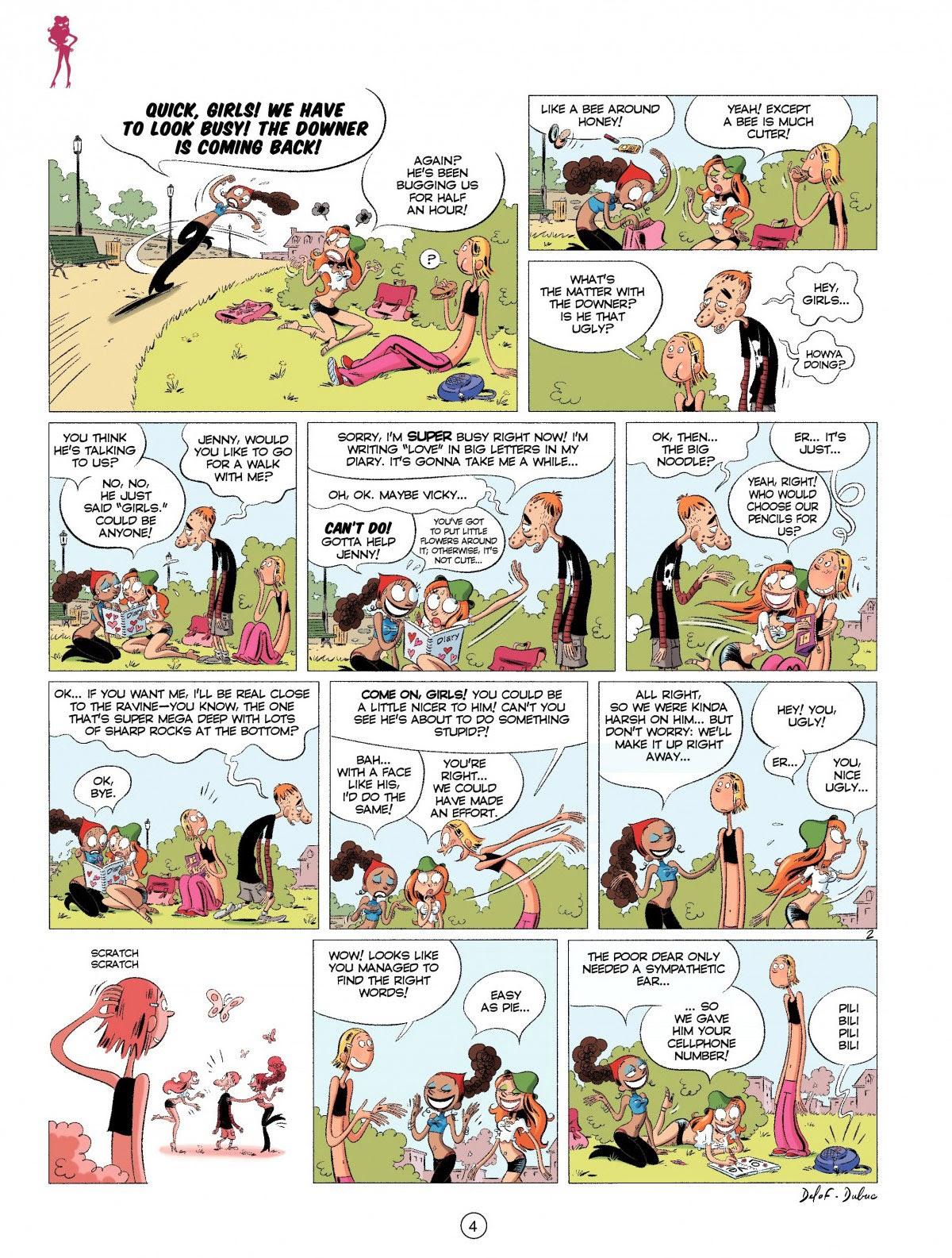 Read online The Bellybuttons comic -  Issue #1 - 4