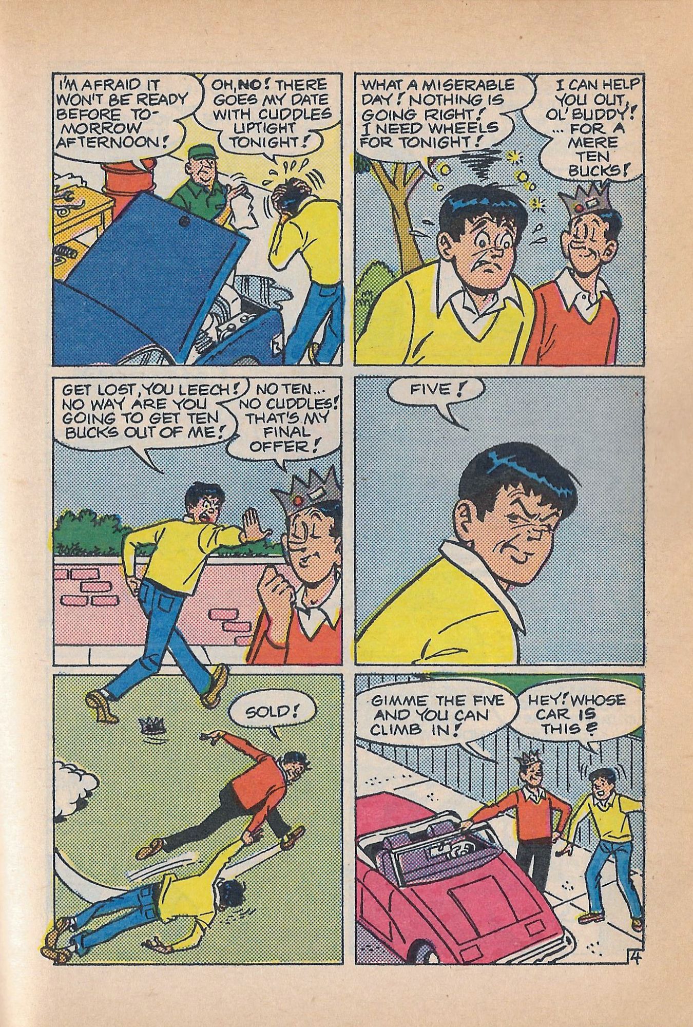 Read online Jughead Jones Comics Digest comic -  Issue #58 - 63