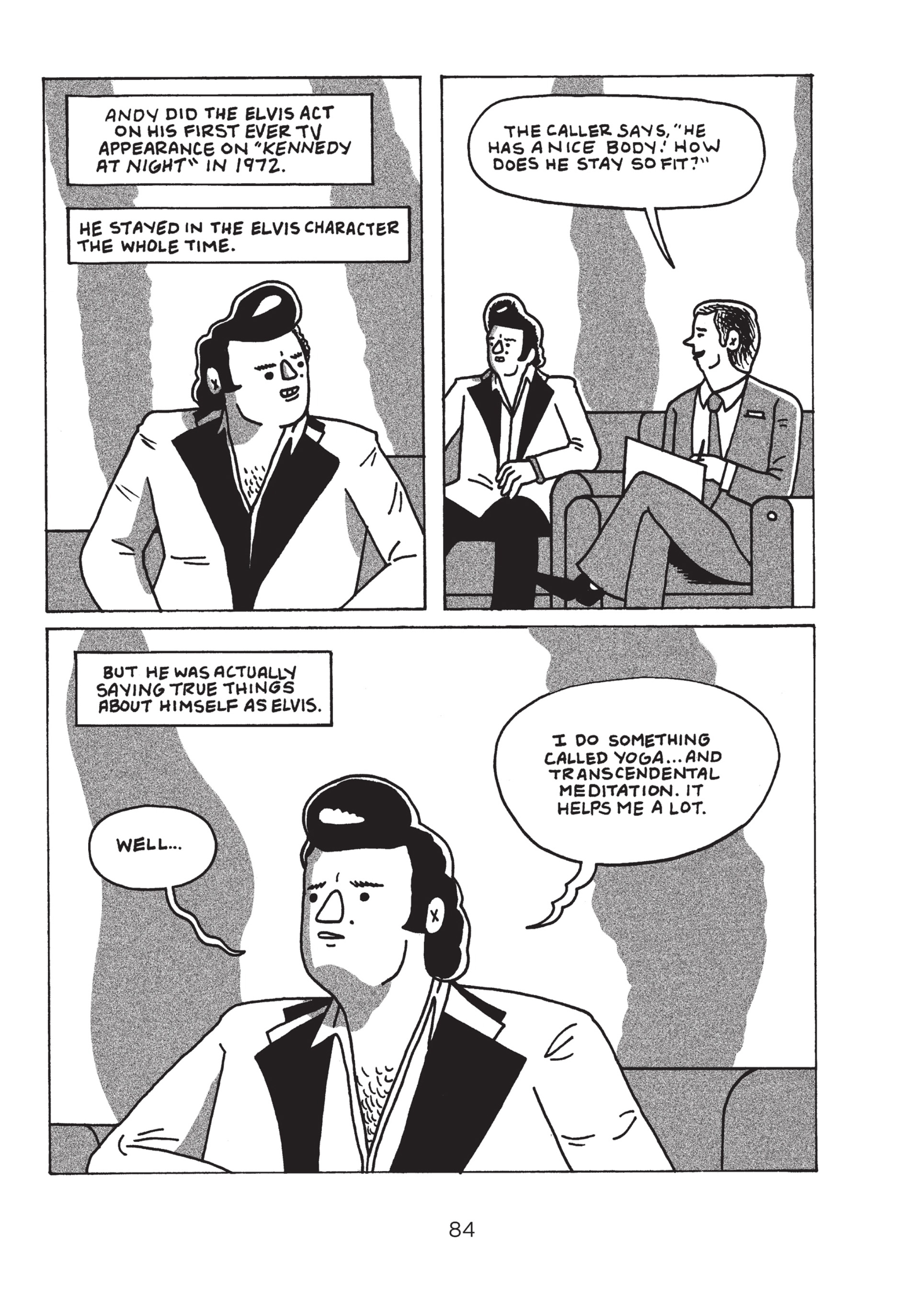 Read online Is This Guy For Real?: The Unbelievable Andy Kaufman comic -  Issue # TPB (Part 1) - 89