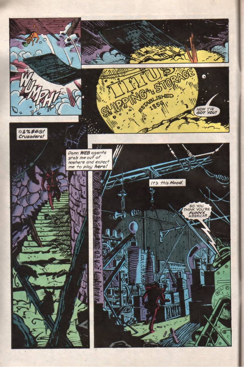 Read online The Black Hood (1991) comic -  Issue #8 - 4