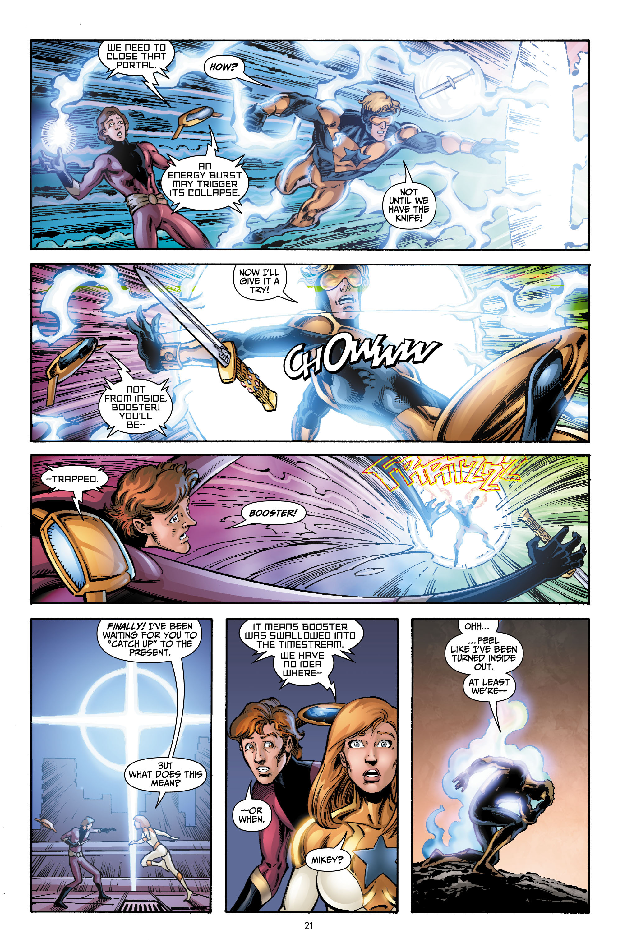 Read online Booster Gold (2007) comic -  Issue #15 - 22