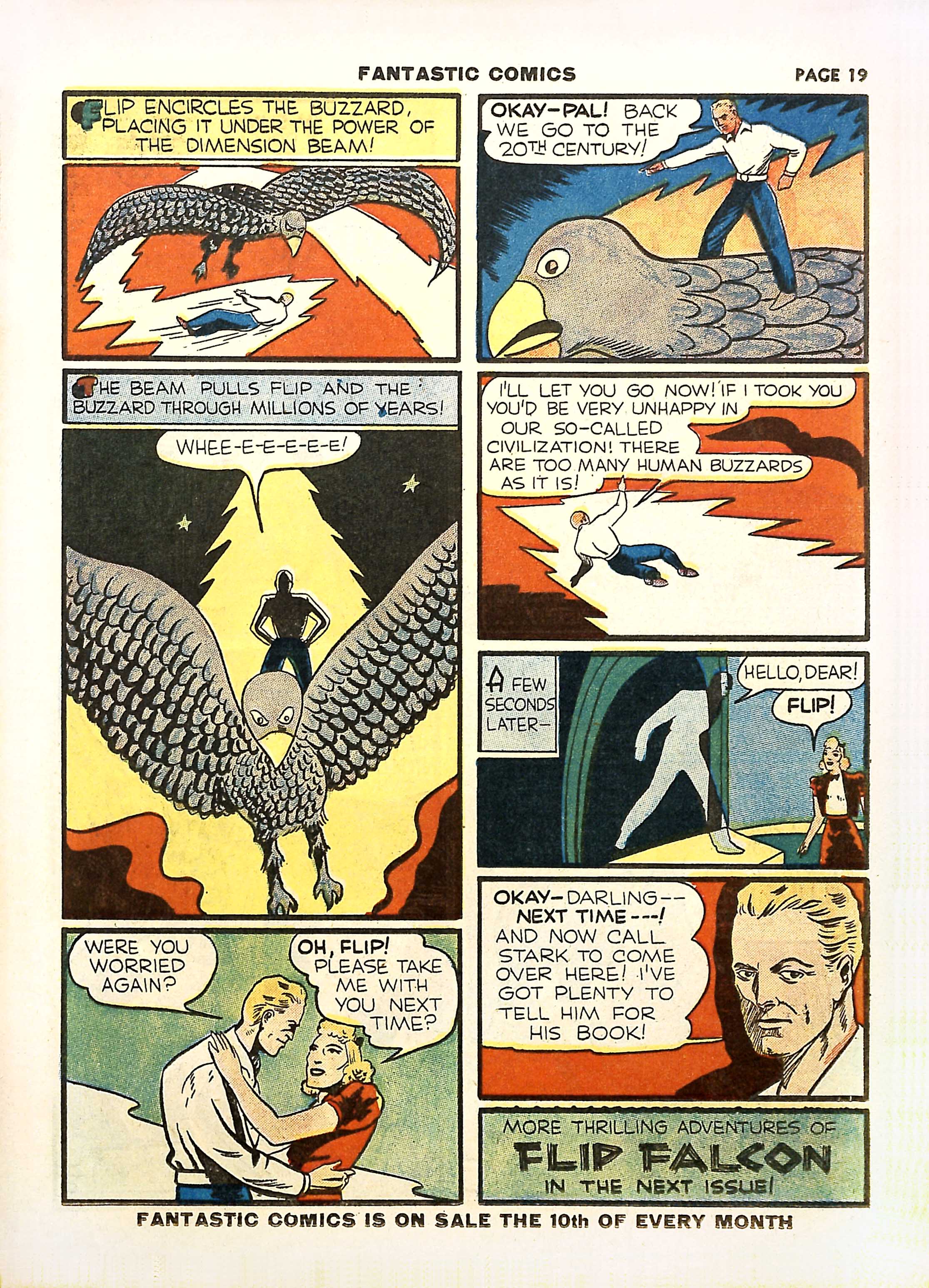 Read online Fantastic Comics comic -  Issue #11 - 22