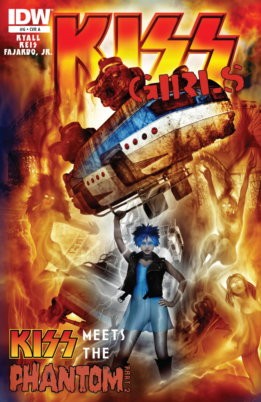 Read online KISS Girls comic -  Issue #6 - 1