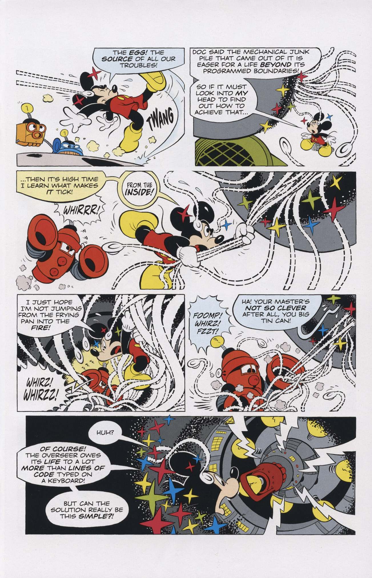 Read online Mickey Mouse (2011) comic -  Issue #308 - 9