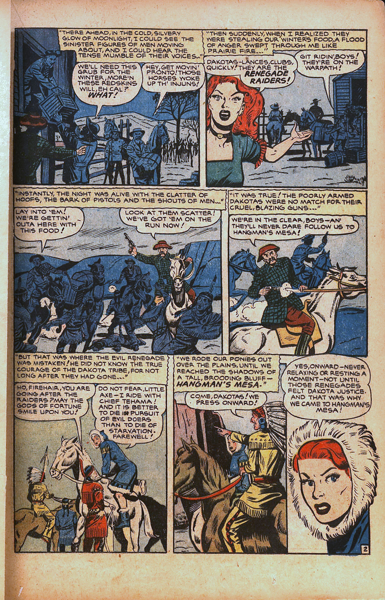 Read online Pioneer West Romances comic -  Issue #3 - 29