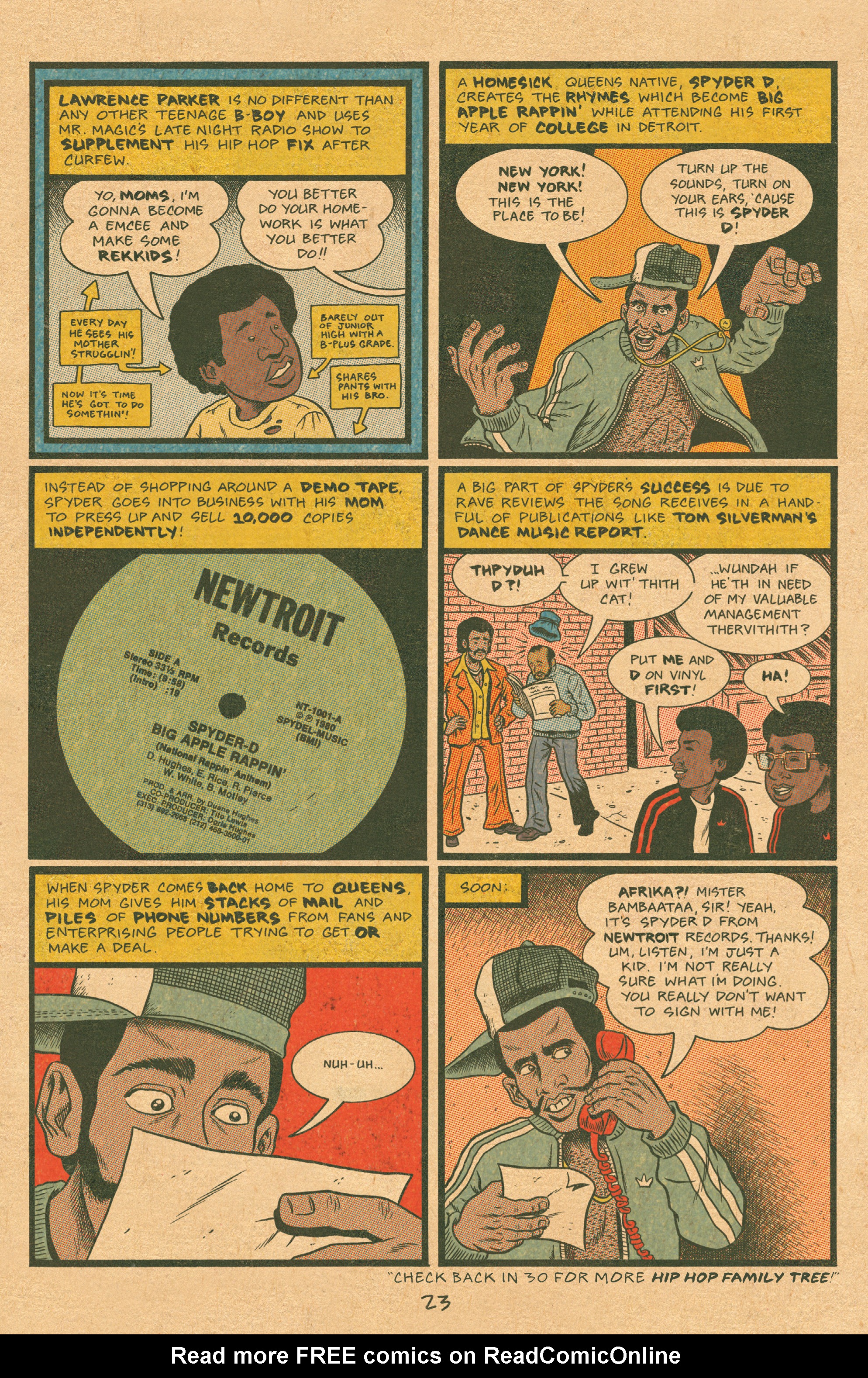 Read online Hip Hop Family Tree (2015) comic -  Issue #3 - 24