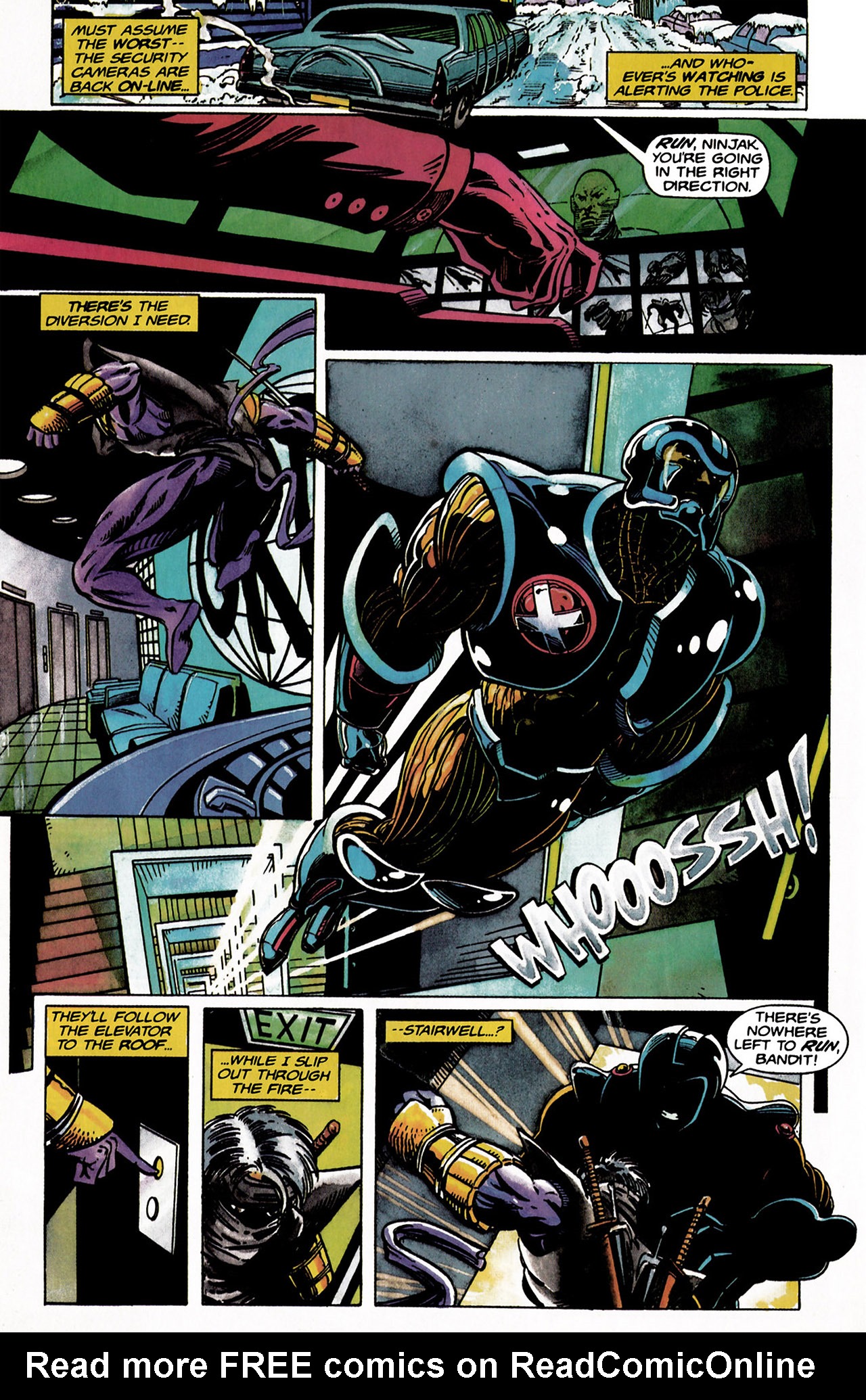 Read online Ninjak (1994) comic -  Issue #5 - 19