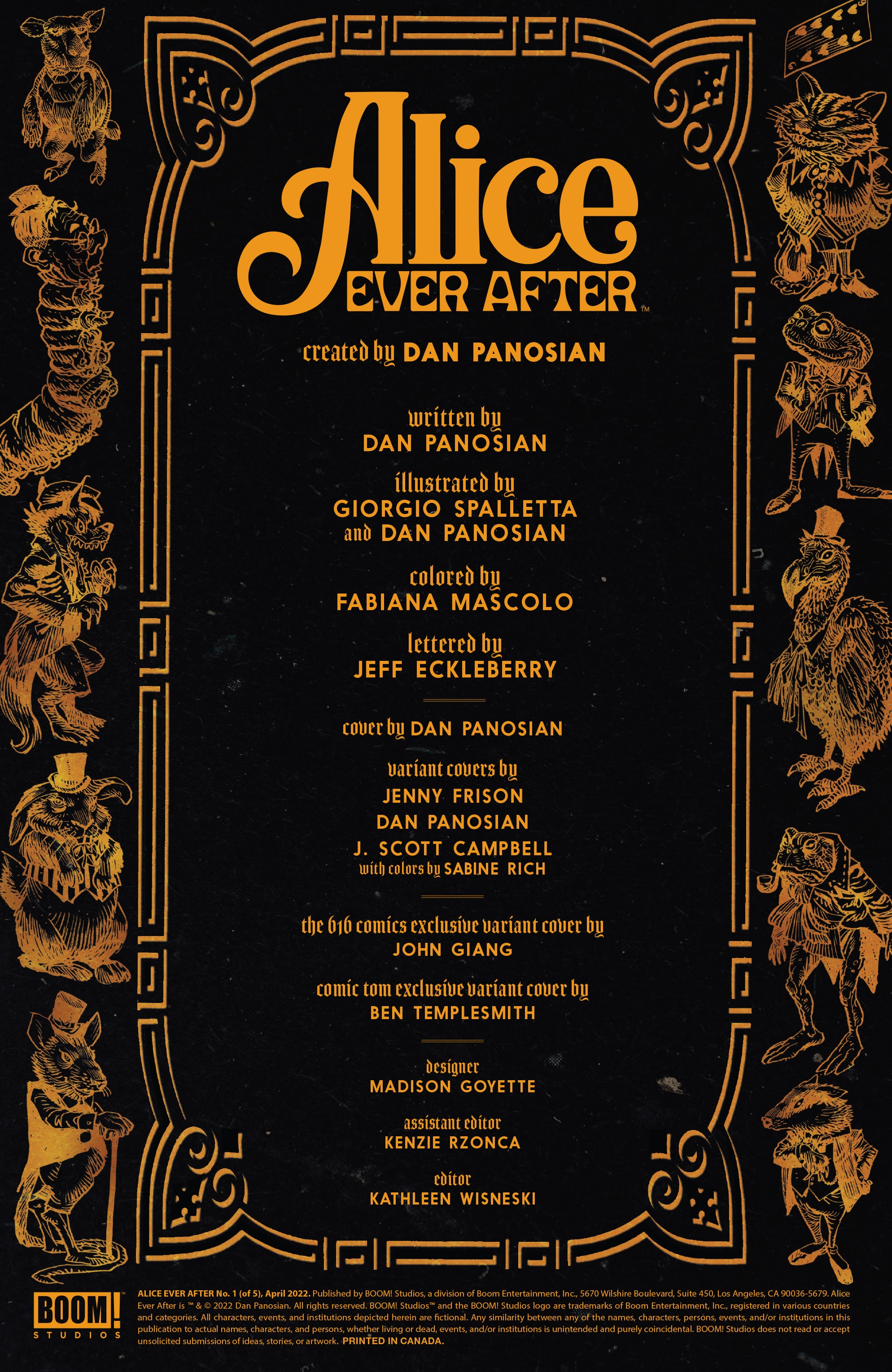 Read online Alice Ever After comic -  Issue #1 - 2