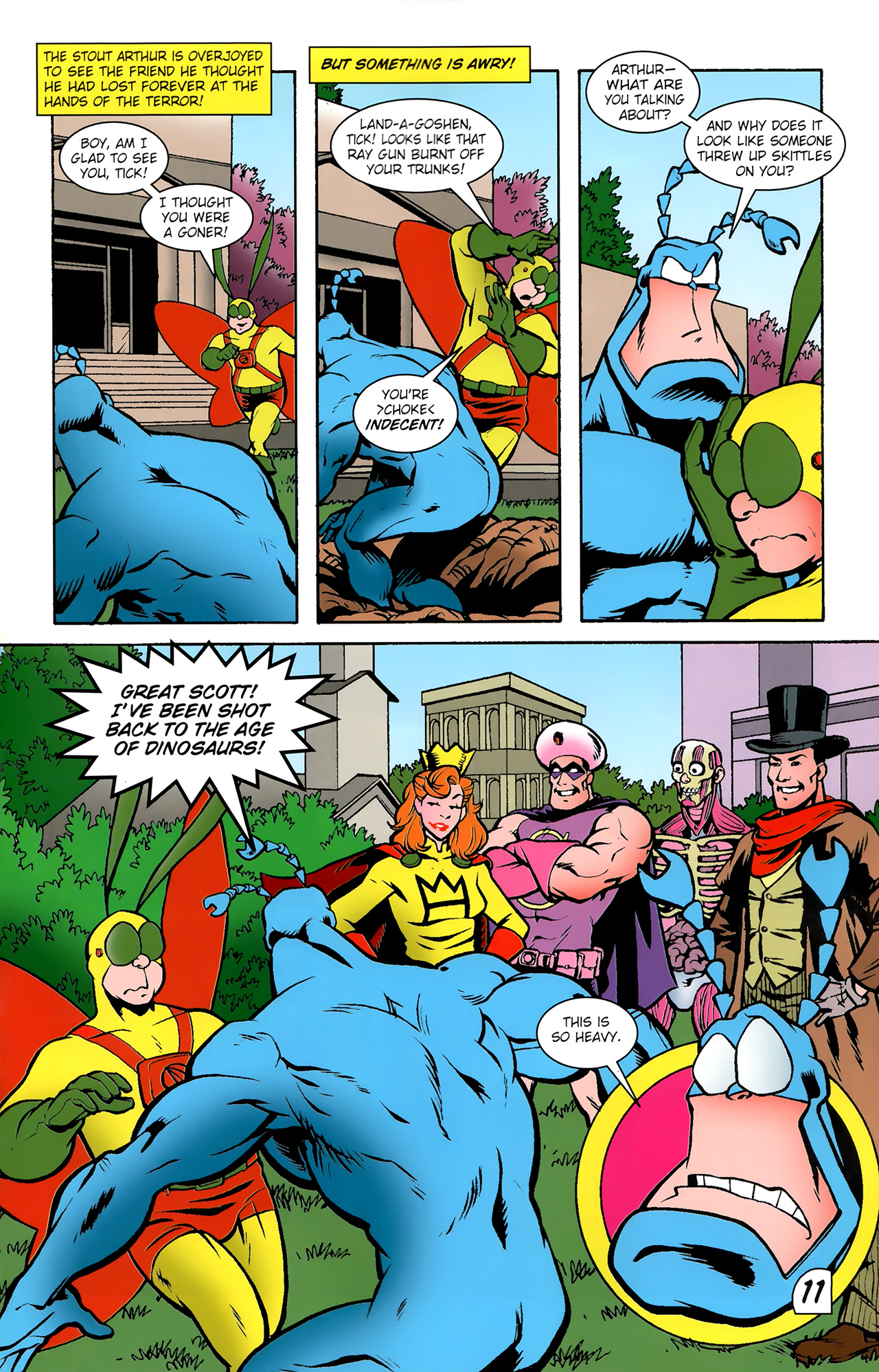 Read online The Tick New Series comic -  Issue #5 - 12
