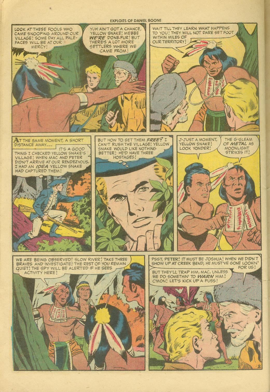 Read online Exploits of Daniel Boone comic -  Issue #6 - 30